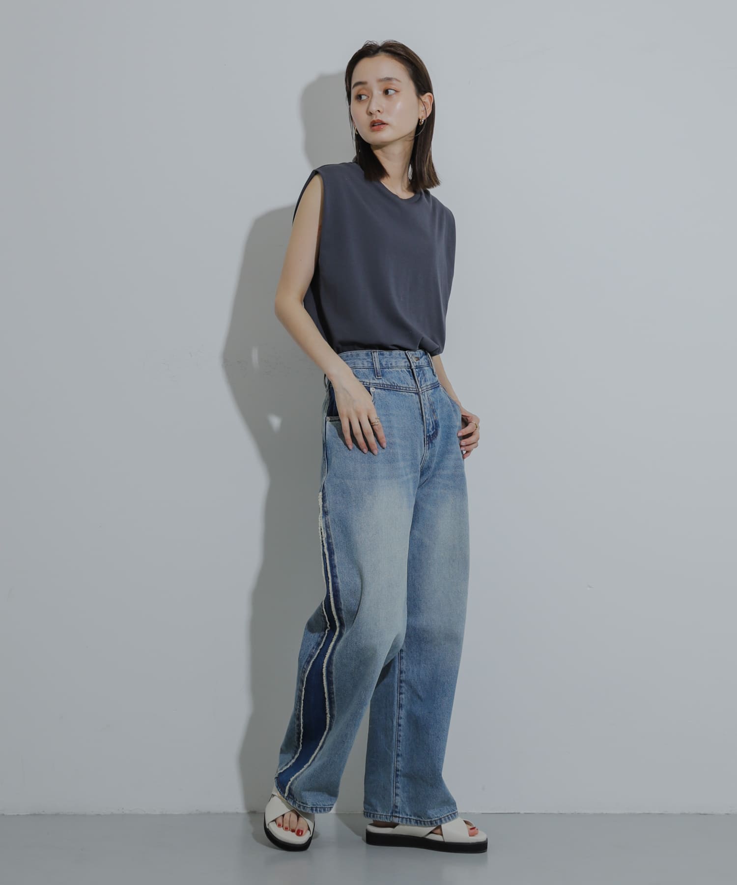 身長：169cm サイズ：one
