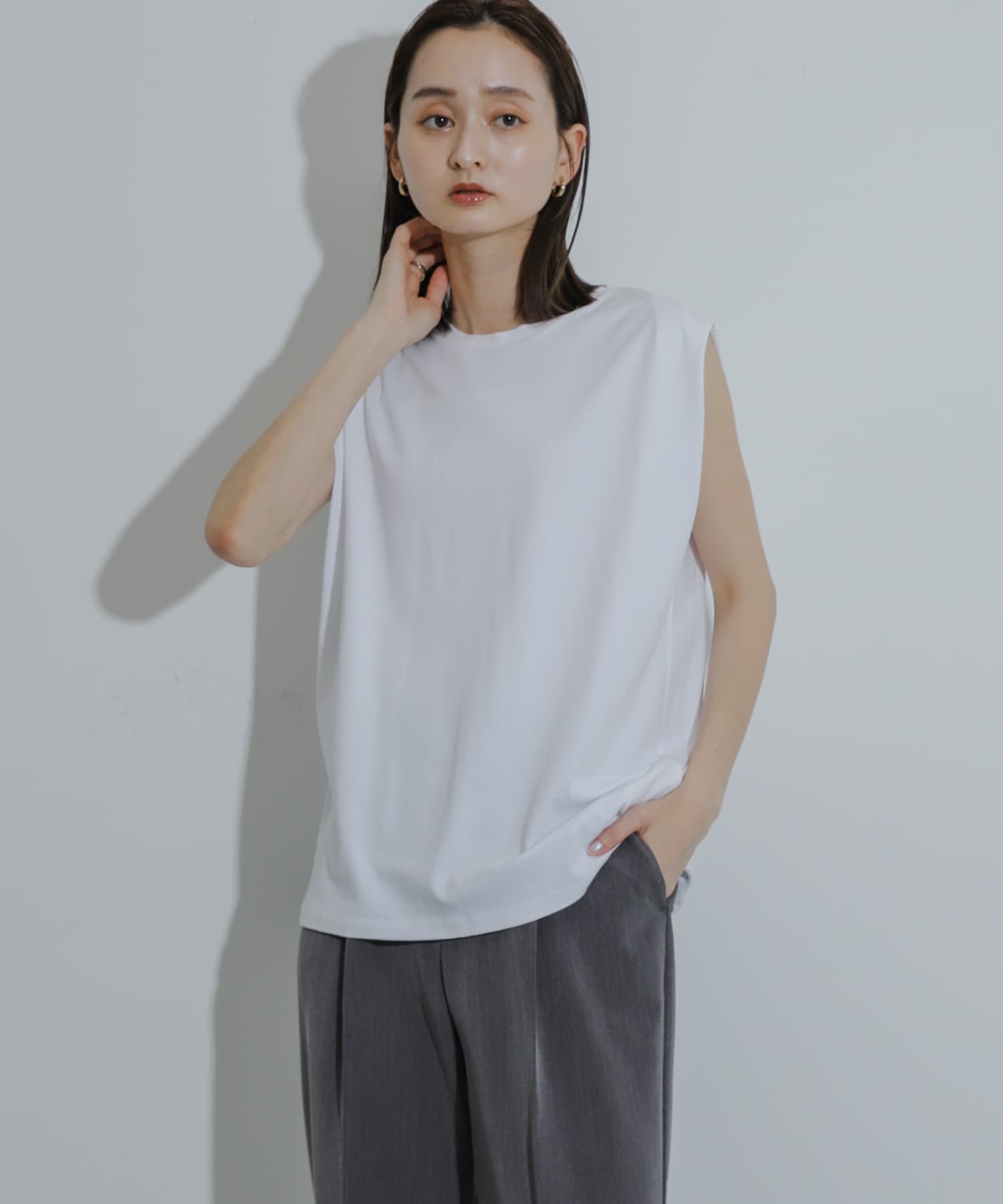 身長：169cm サイズ：one