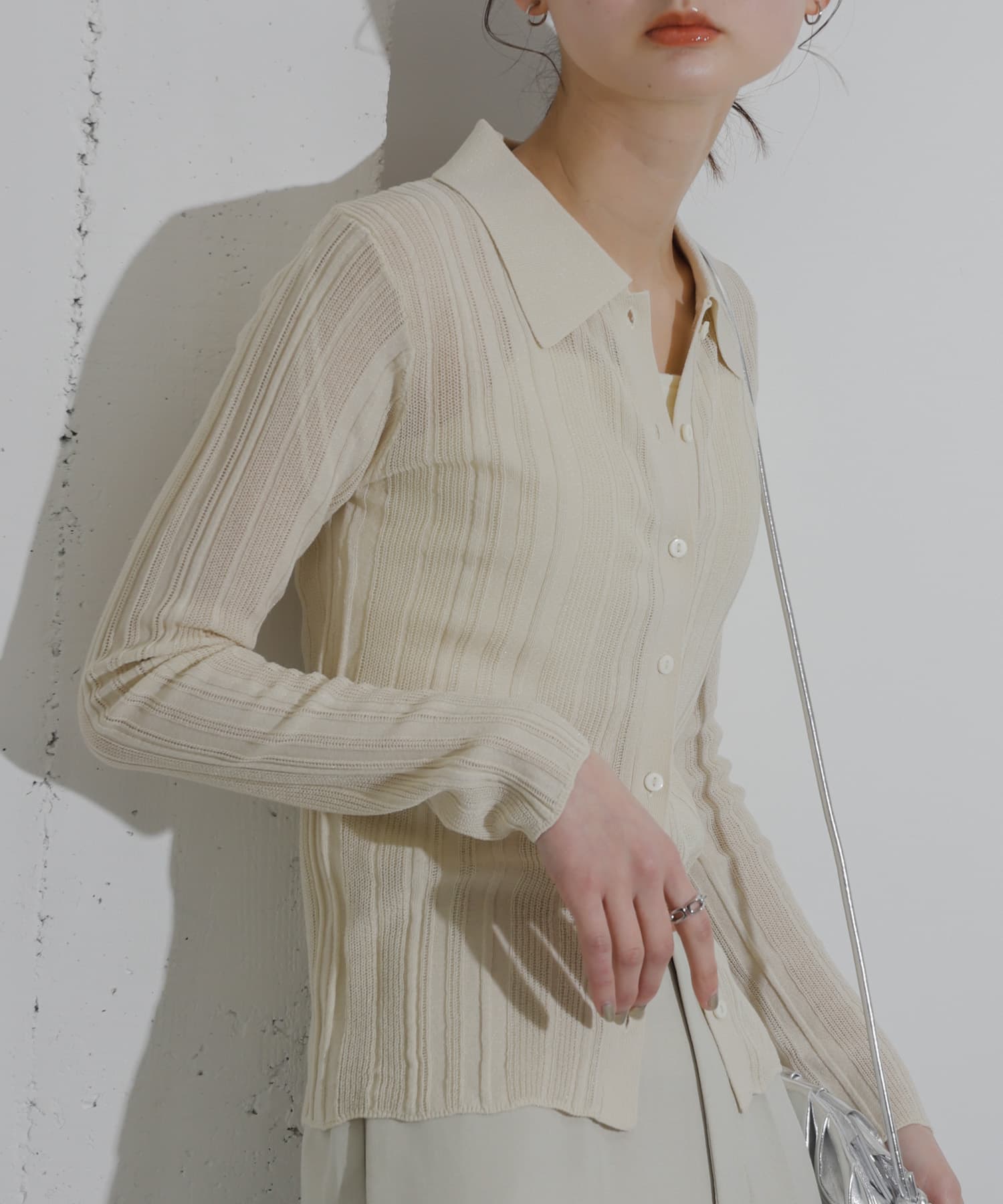 身長：169cm サイズ：one