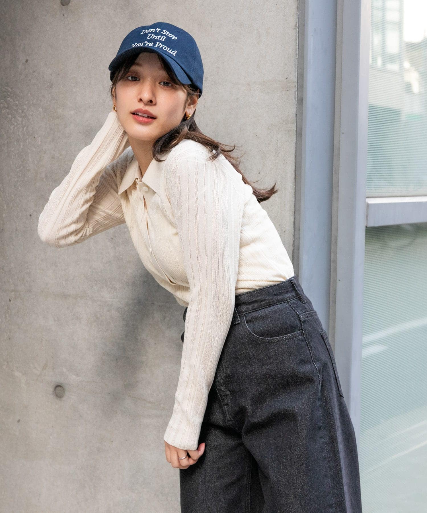 身長：155cm サイズ：one