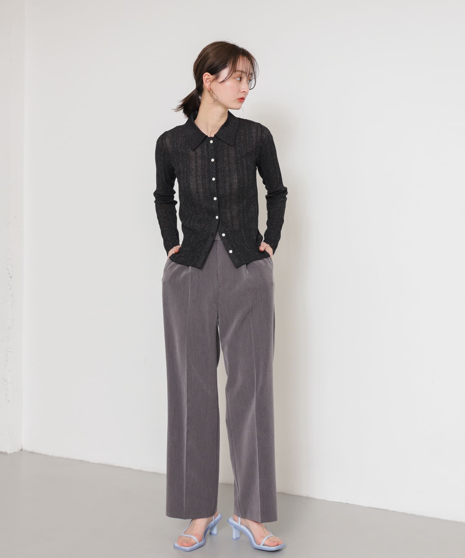 身長：169cm サイズ：one