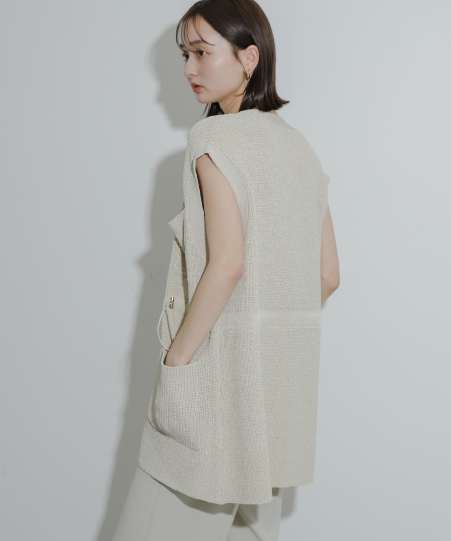 身長：169cm サイズ：one