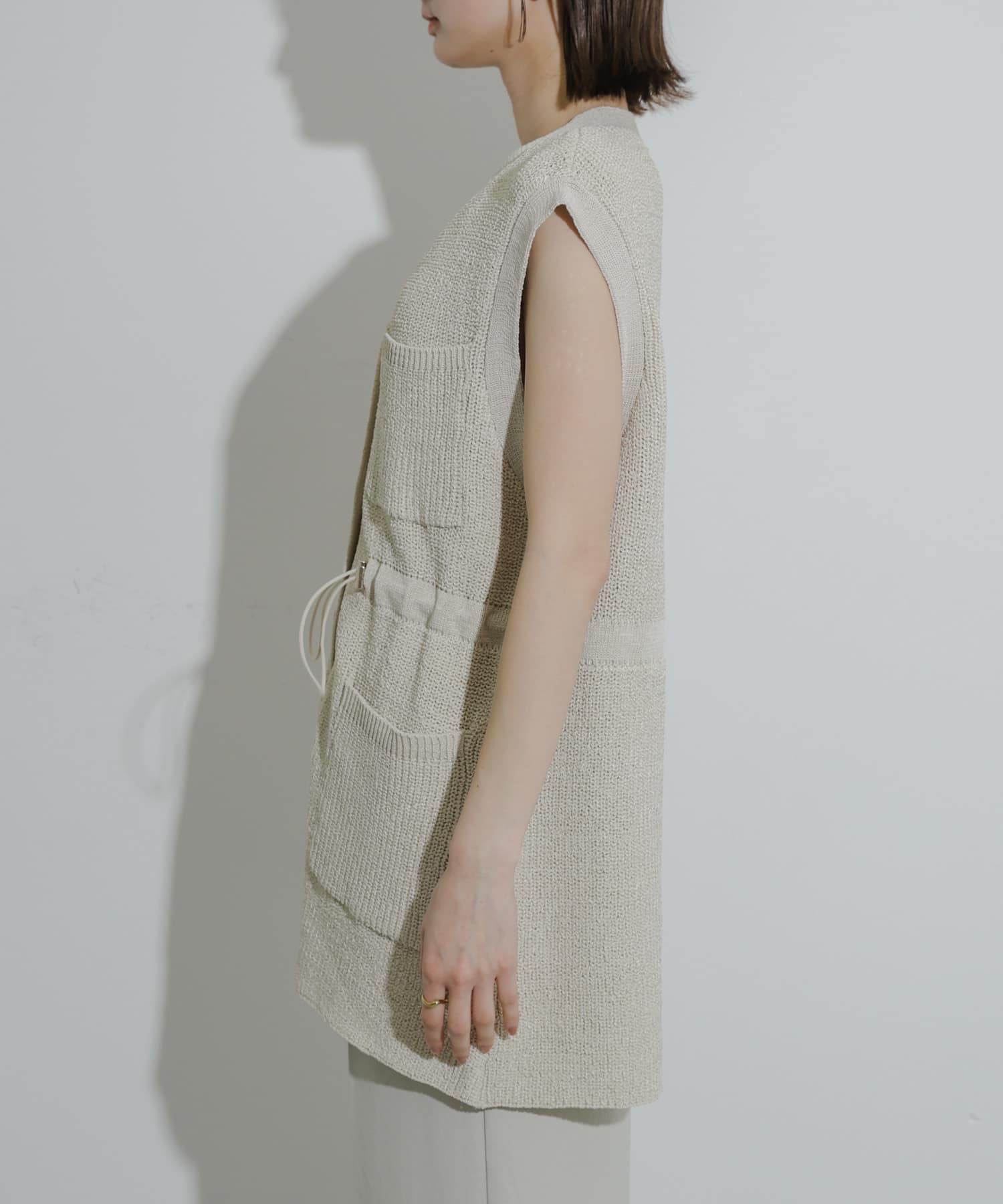 身長：169cm サイズ：one