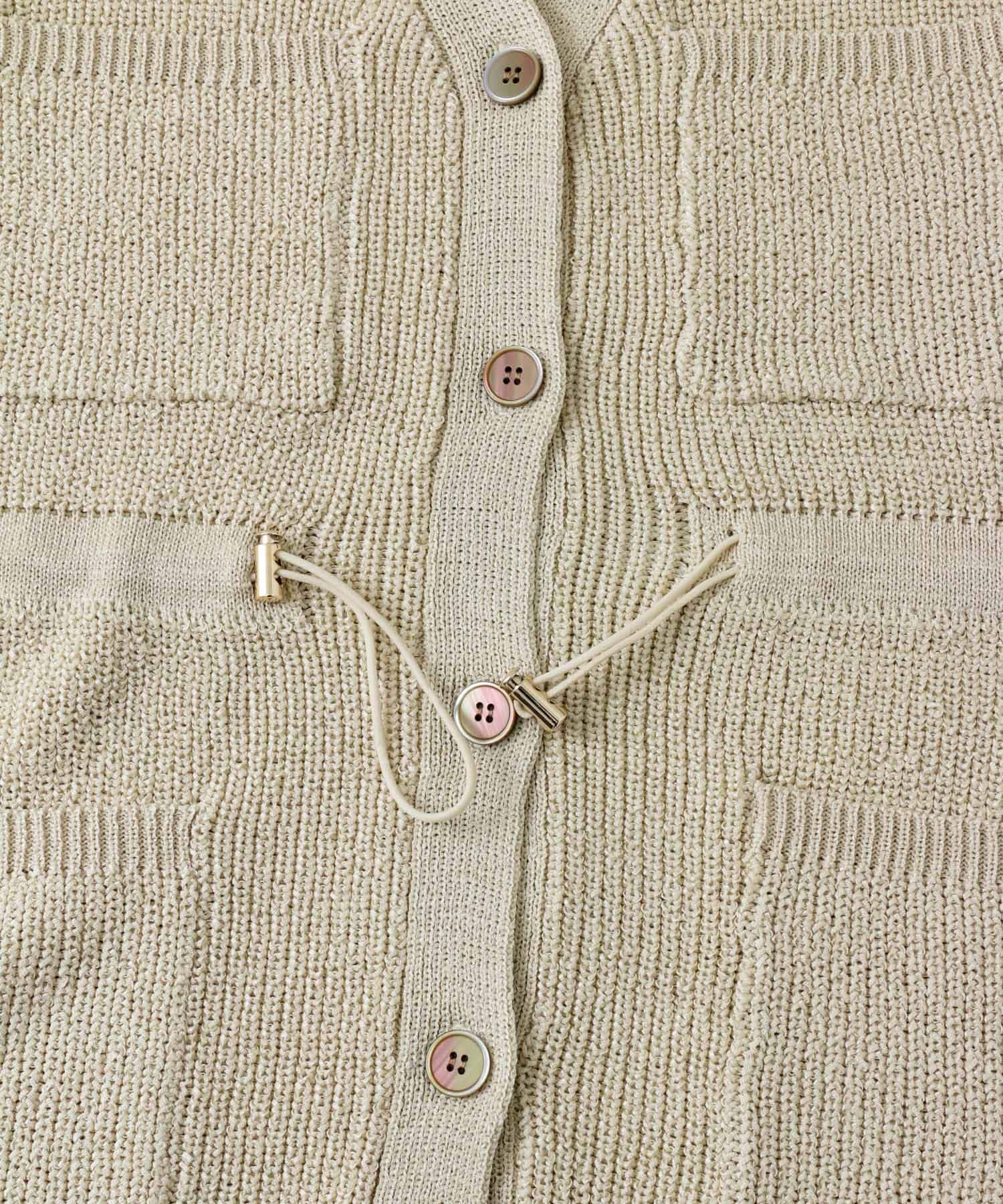 ドロストニットベスト BEIGE one