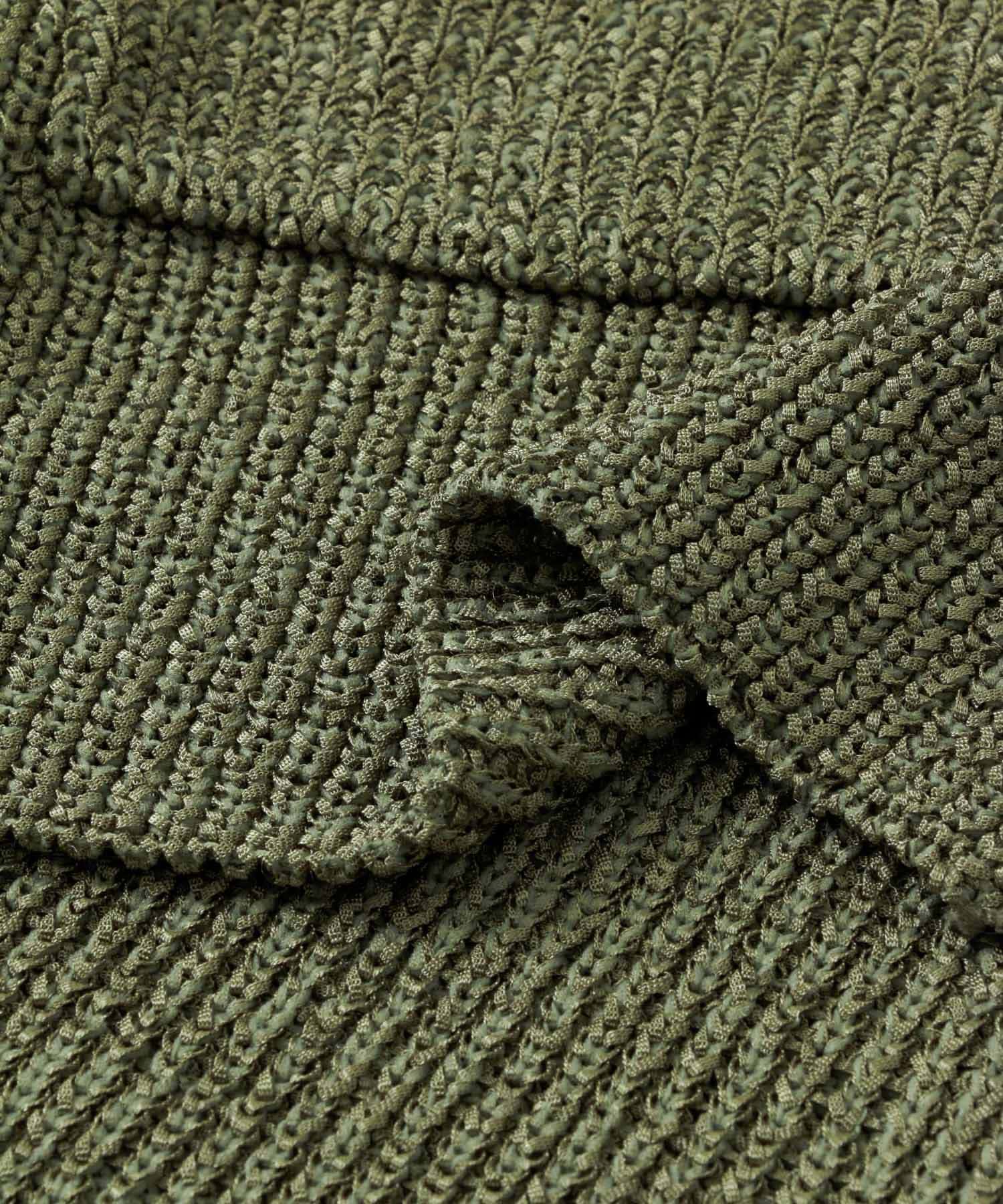ドロストニットベスト KHAKI one