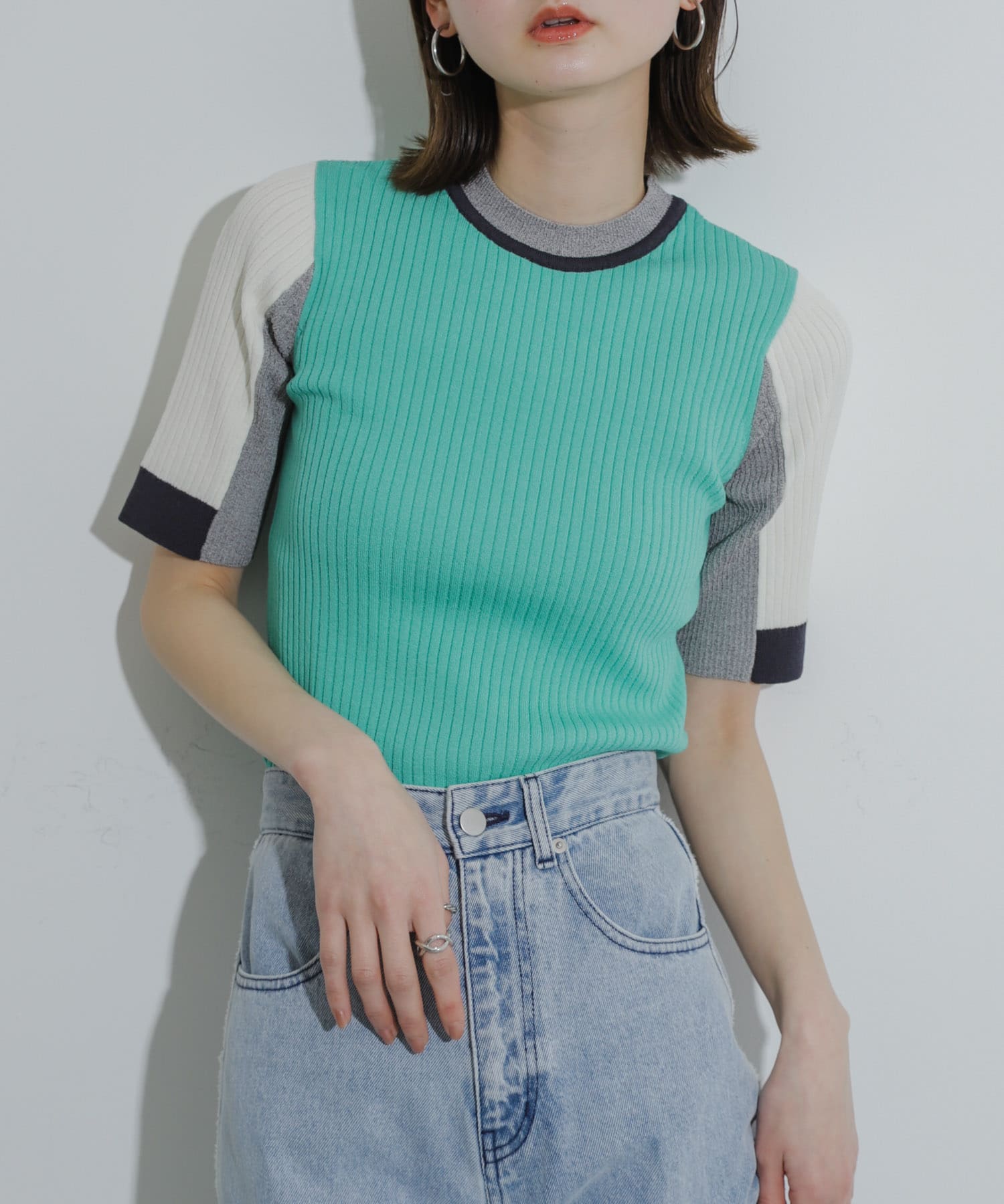 身長：169cm サイズ：one