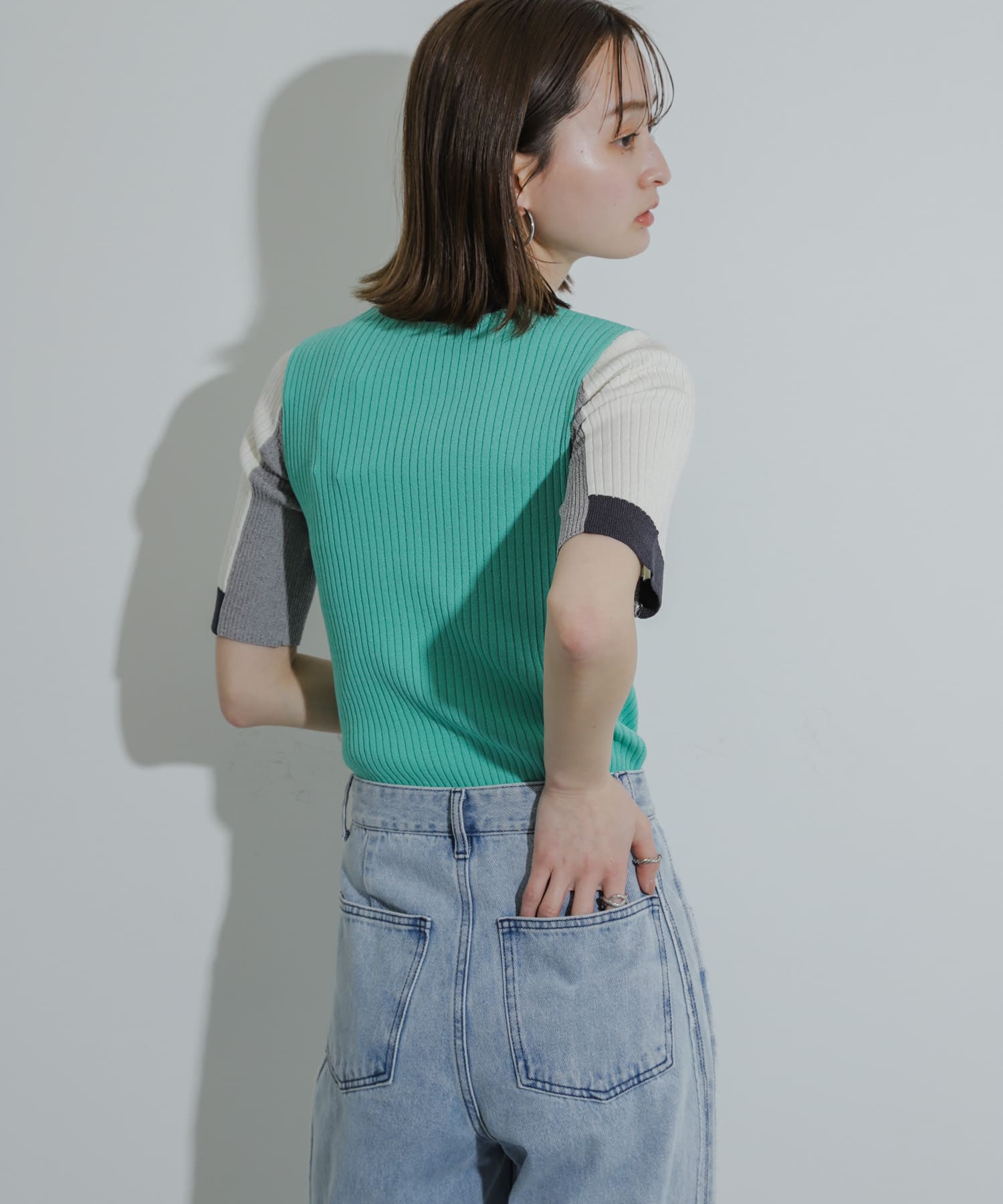 身長：169cm サイズ：one