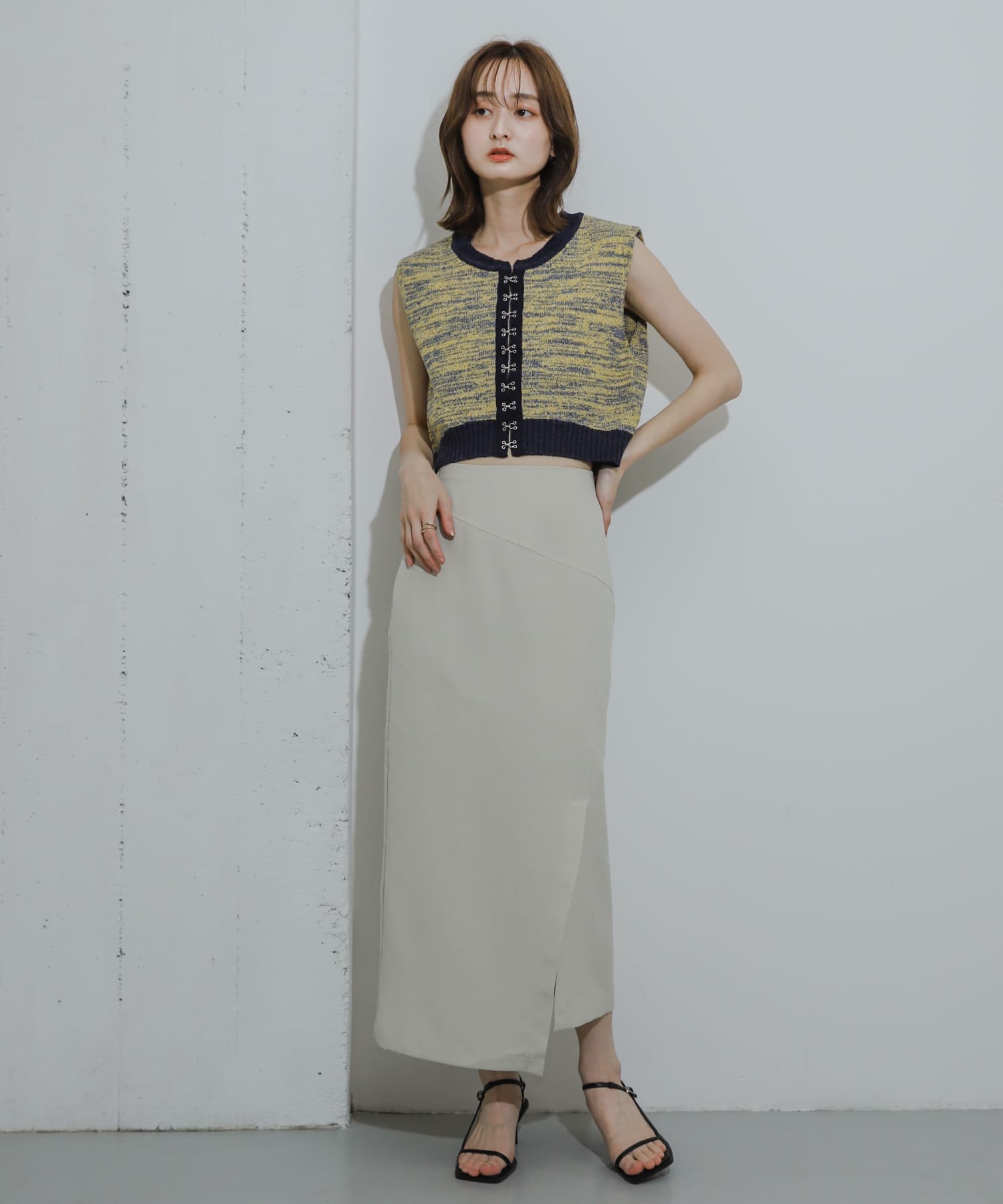 身長：169cm サイズ：one