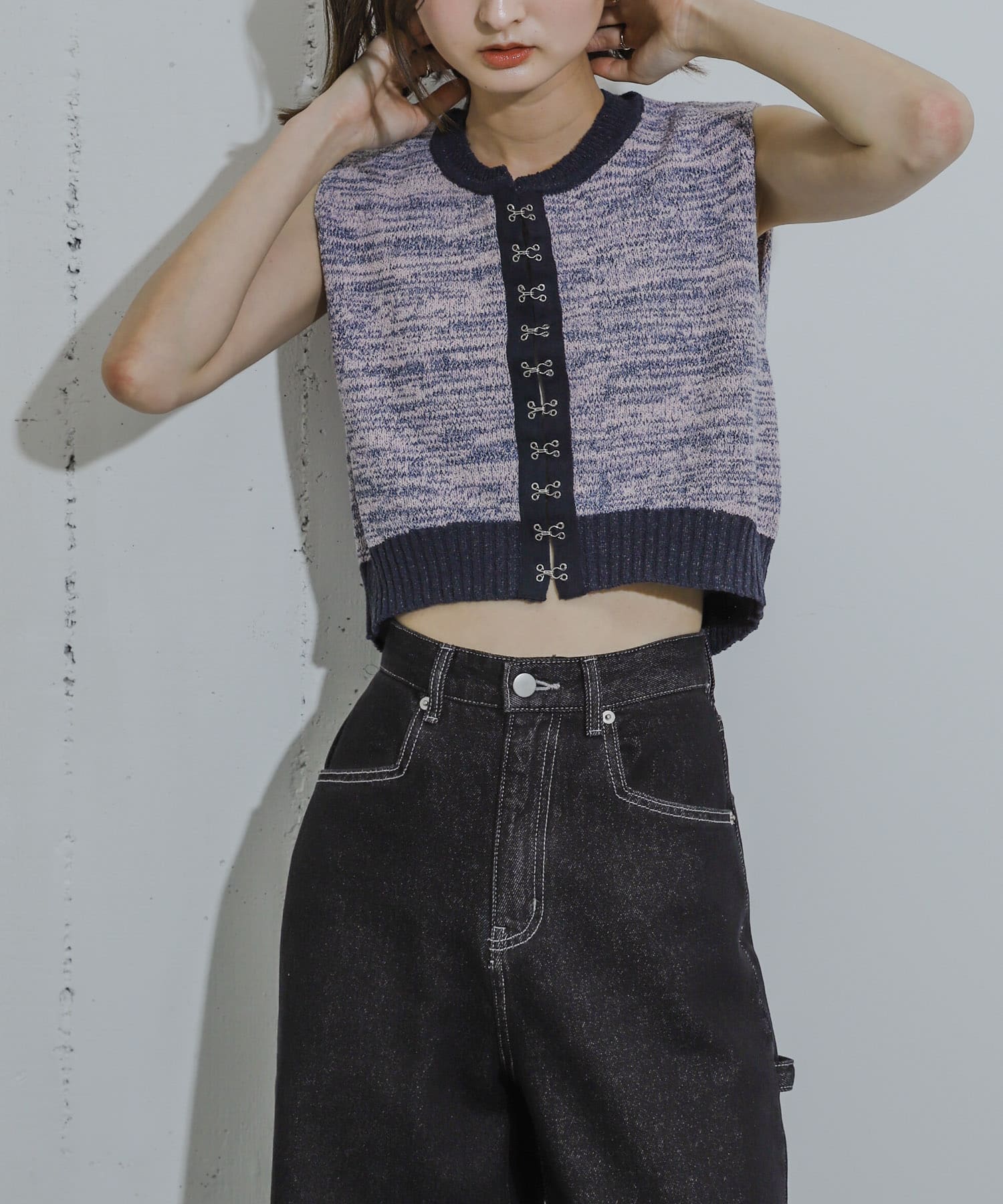 身長：169cm サイズ：one