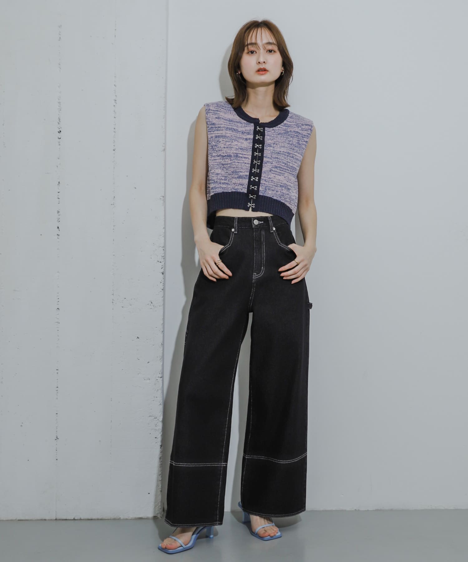 身長：169cm サイズ：one