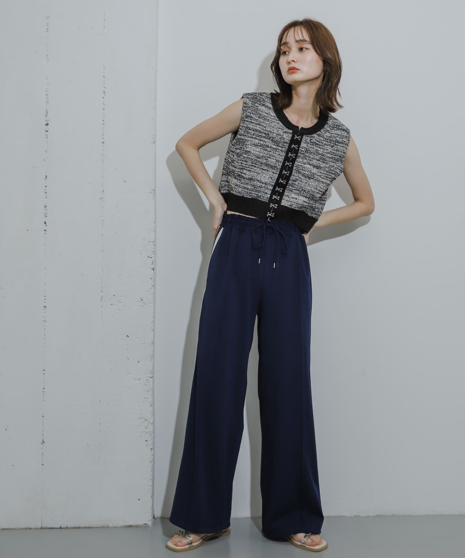 身長：169cm サイズ：one