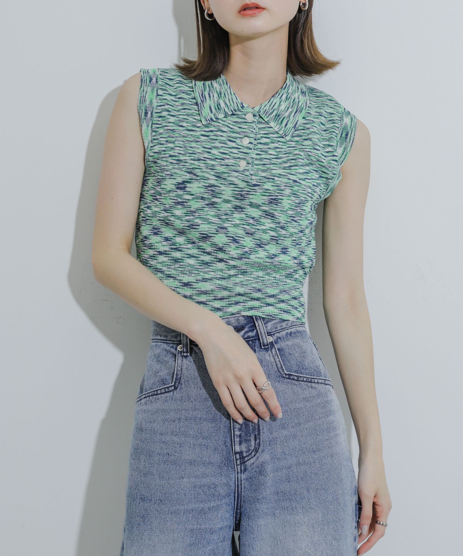 身長：169cm サイズ：one