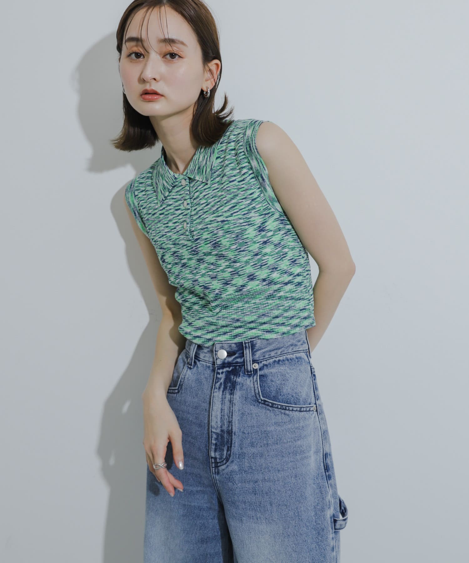 身長：169cm サイズ：one