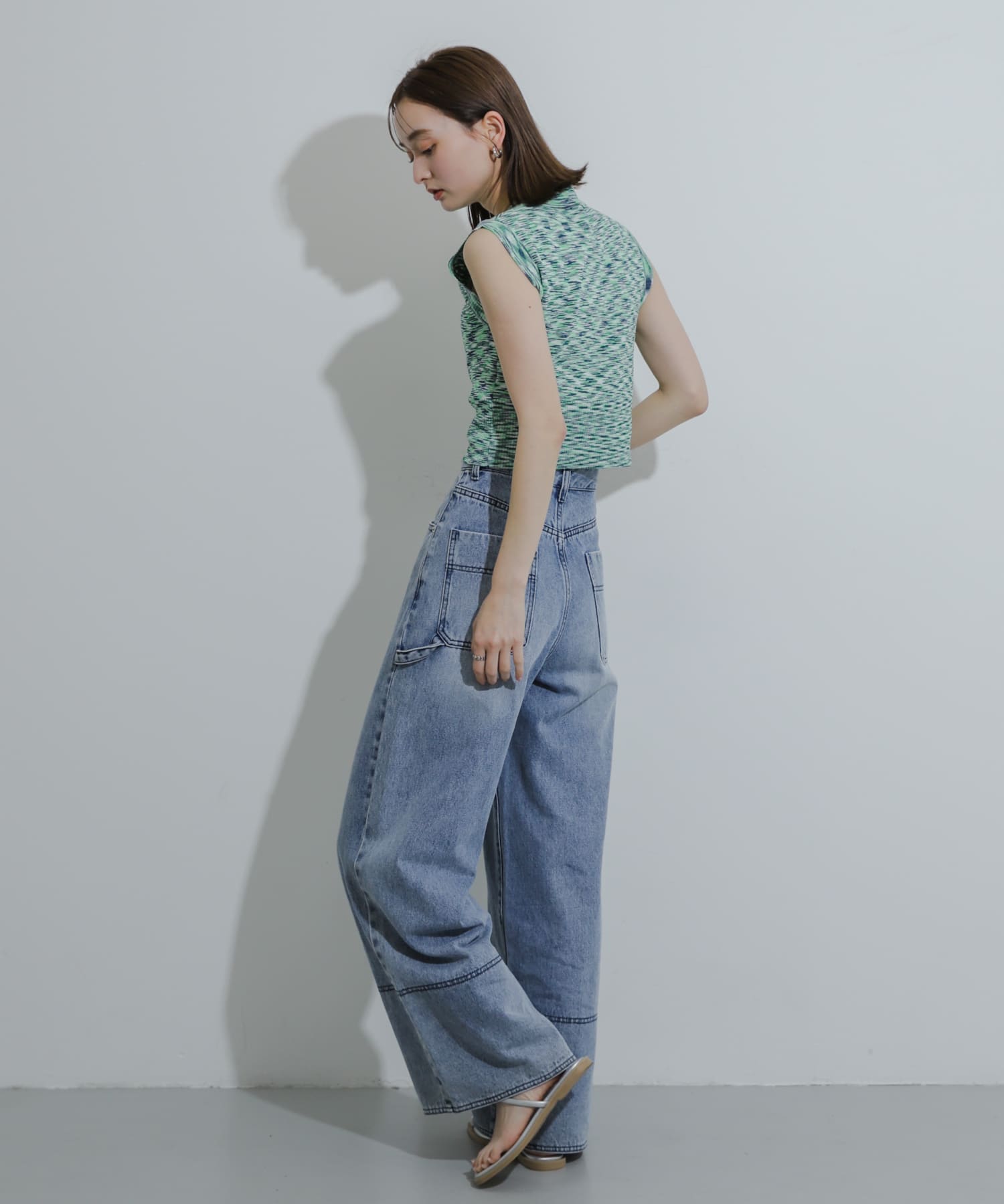 身長：169cm サイズ：one