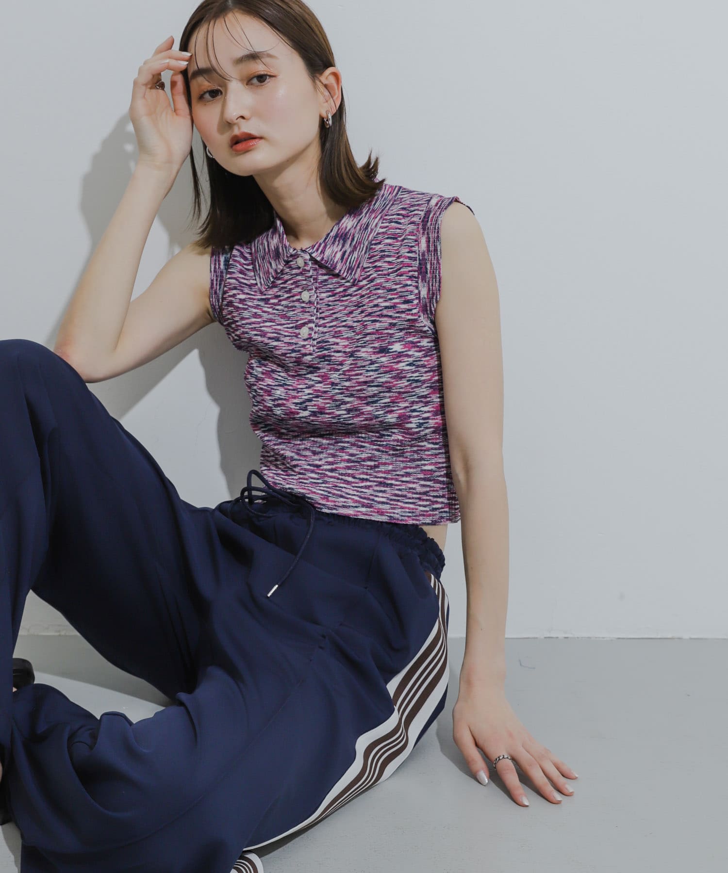 身長：169cm サイズ：one