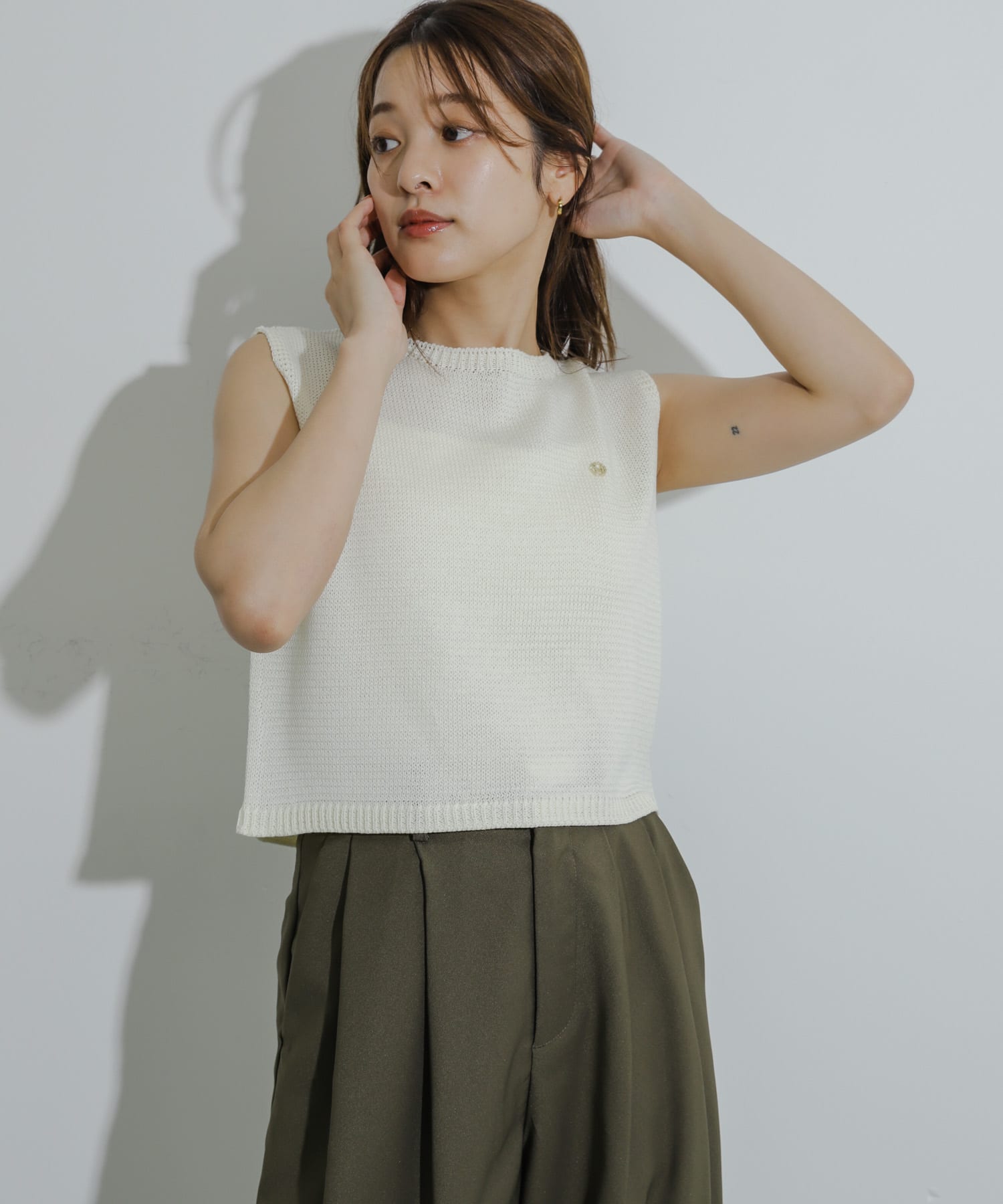 身長：155cm サイズ：one