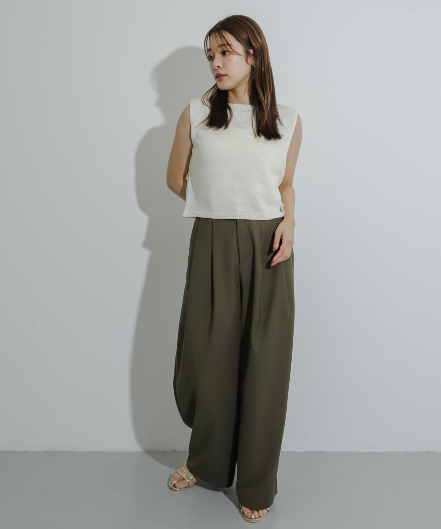 身長：155cm サイズ：one