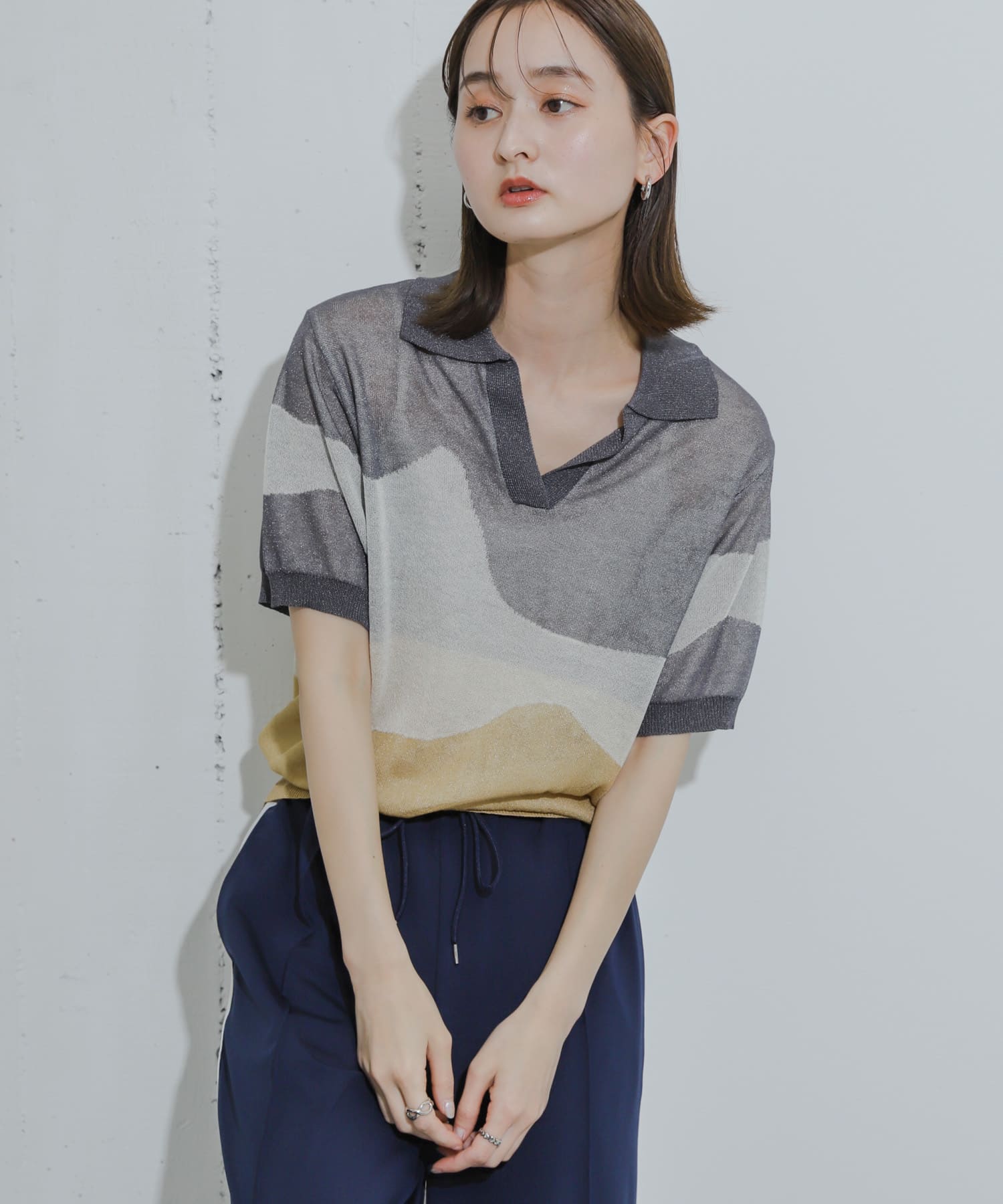 身長：169cm サイズ：one