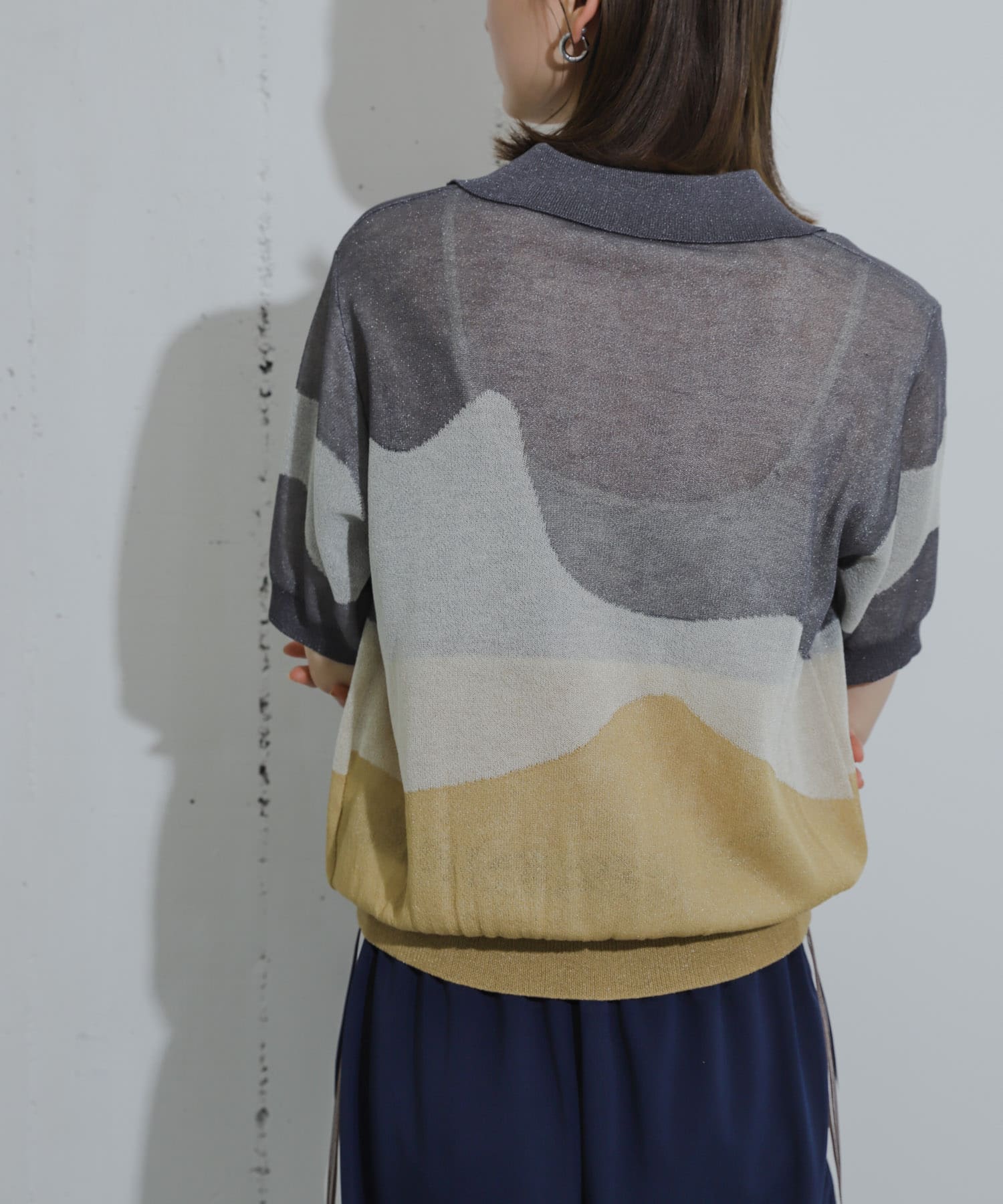 身長：169cm サイズ：one