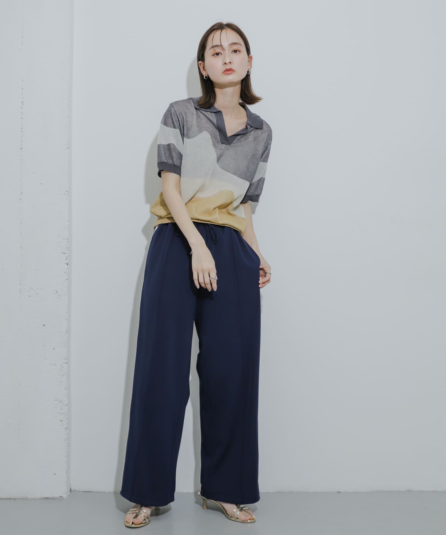 身長：169cm サイズ：one