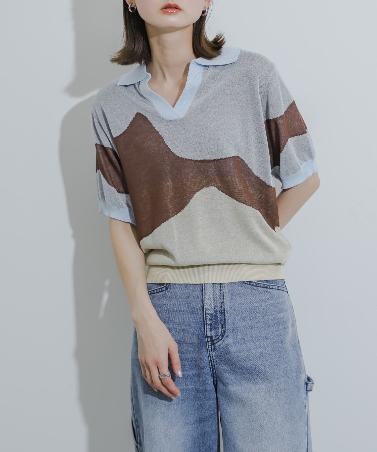 身長：169cm サイズ：one