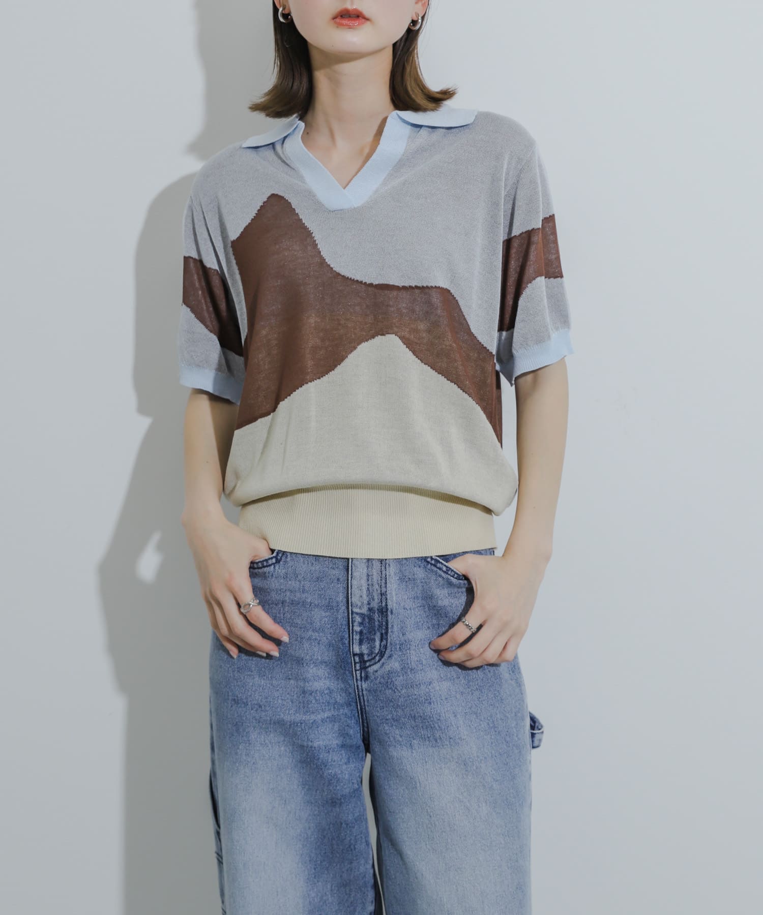 身長：169cm サイズ：one