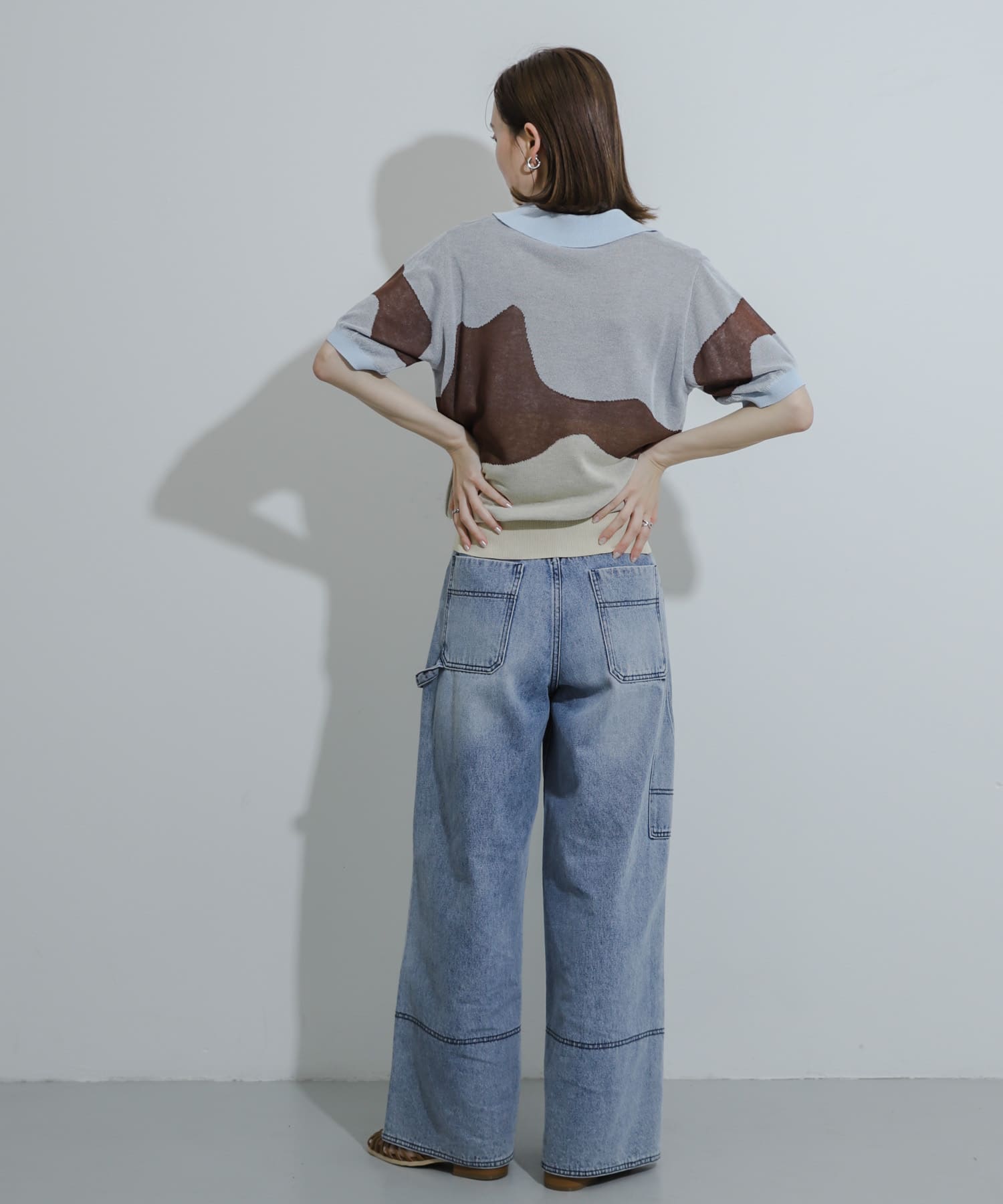 身長：169cm サイズ：one