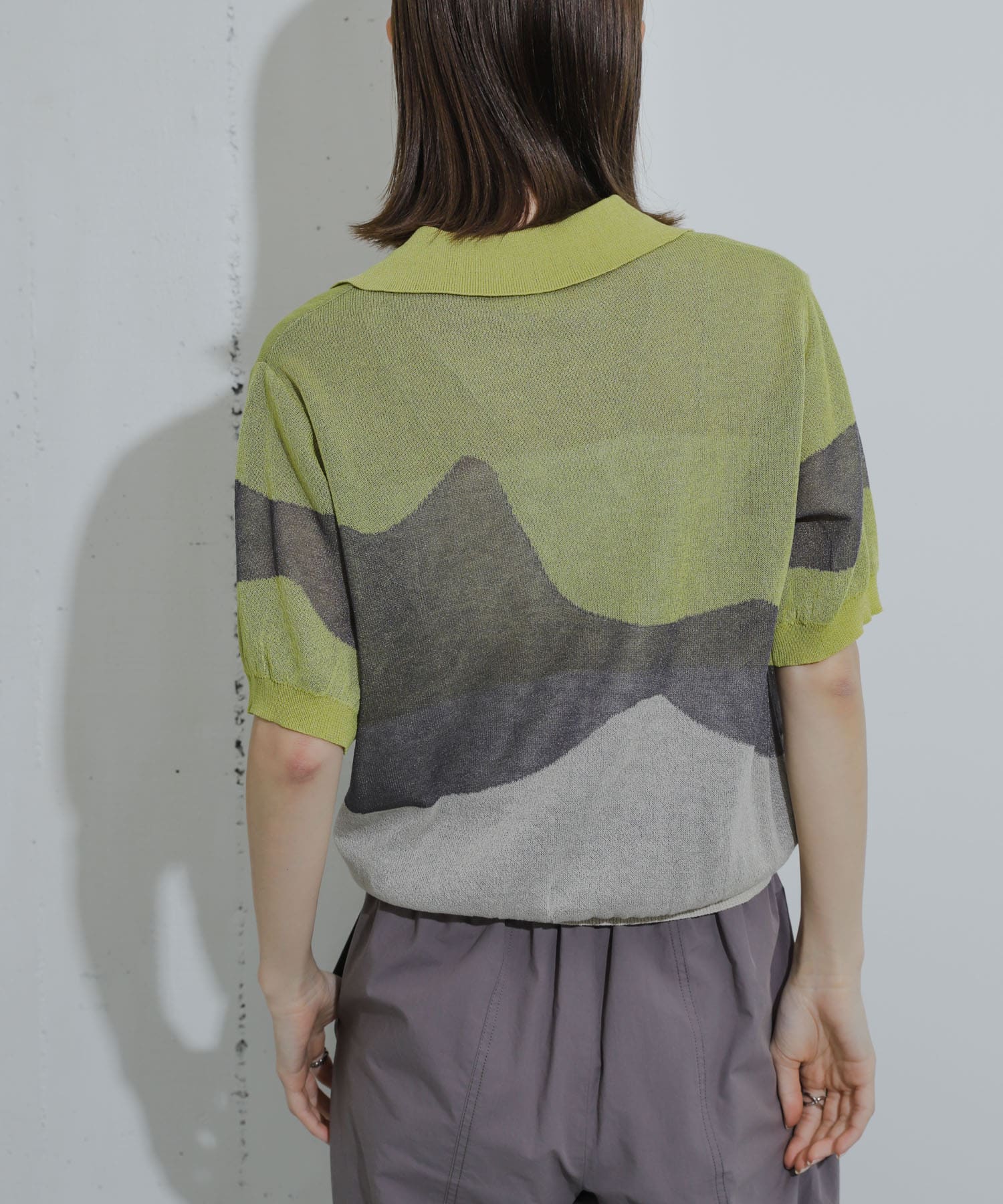 身長：169cm サイズ：one