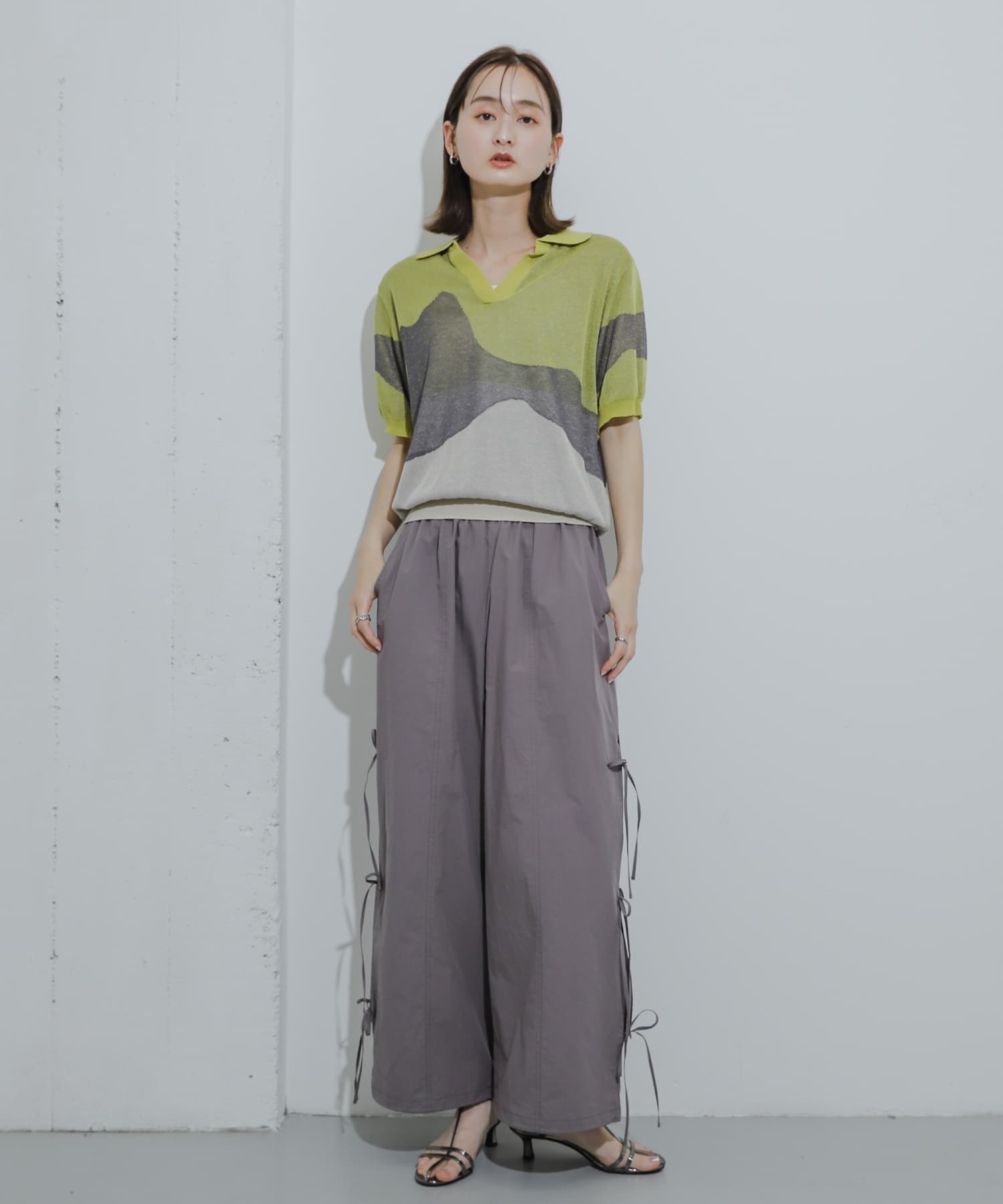 身長：169cm サイズ：one