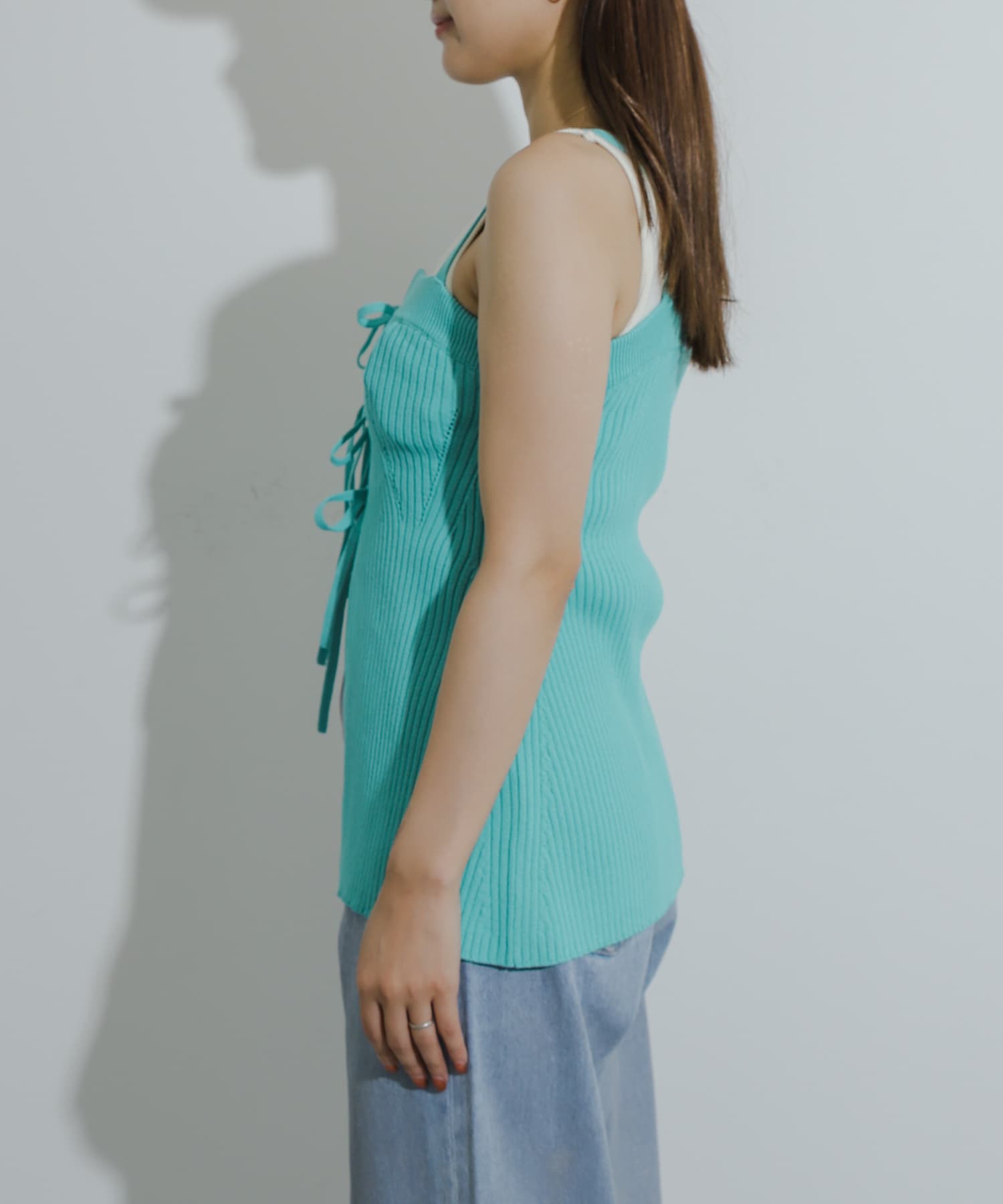 身長：155cm サイズ：one