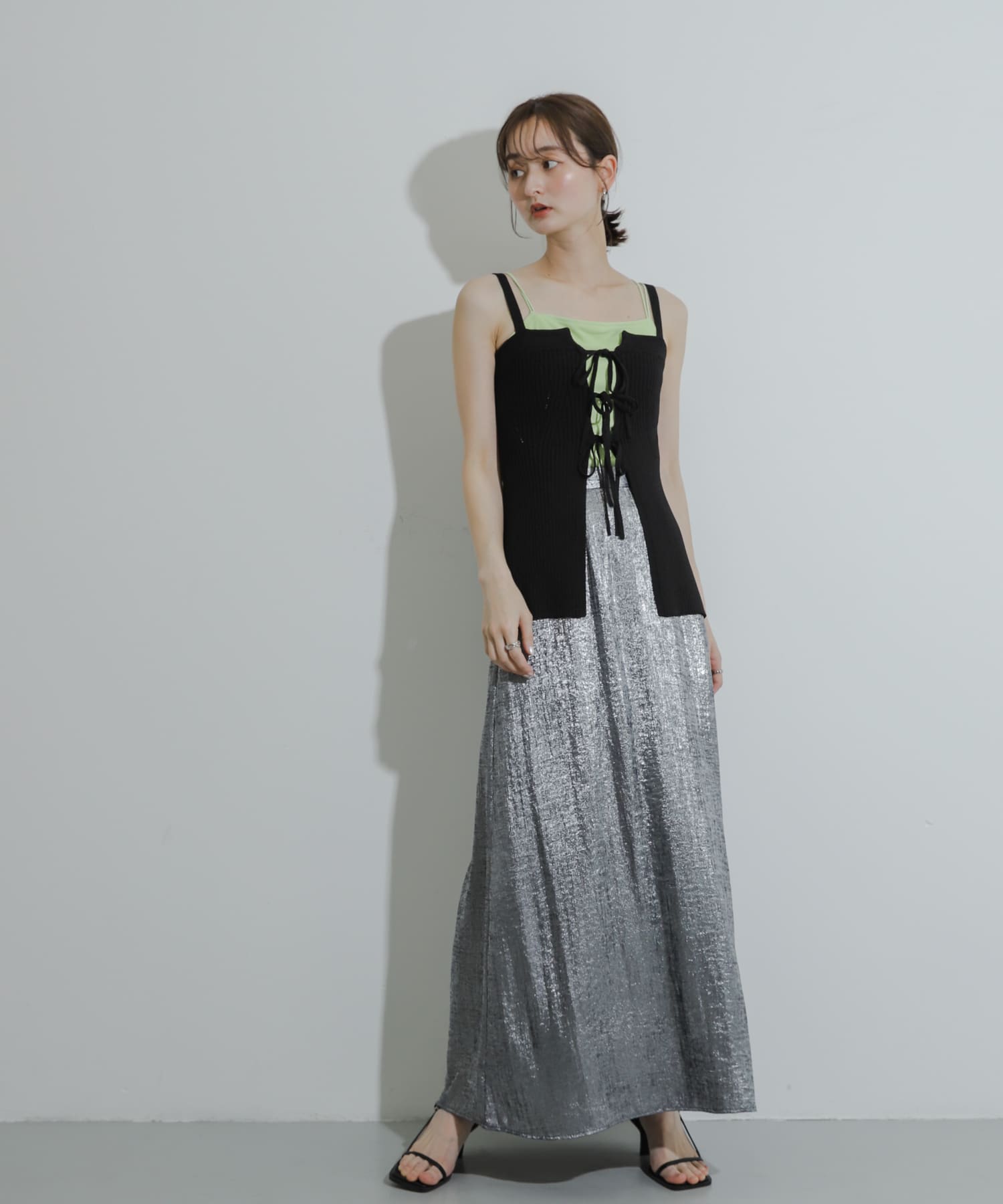 身長：169cm サイズ：one