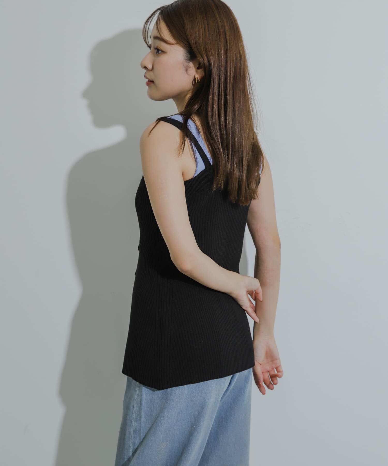 身長：155cm サイズ：one