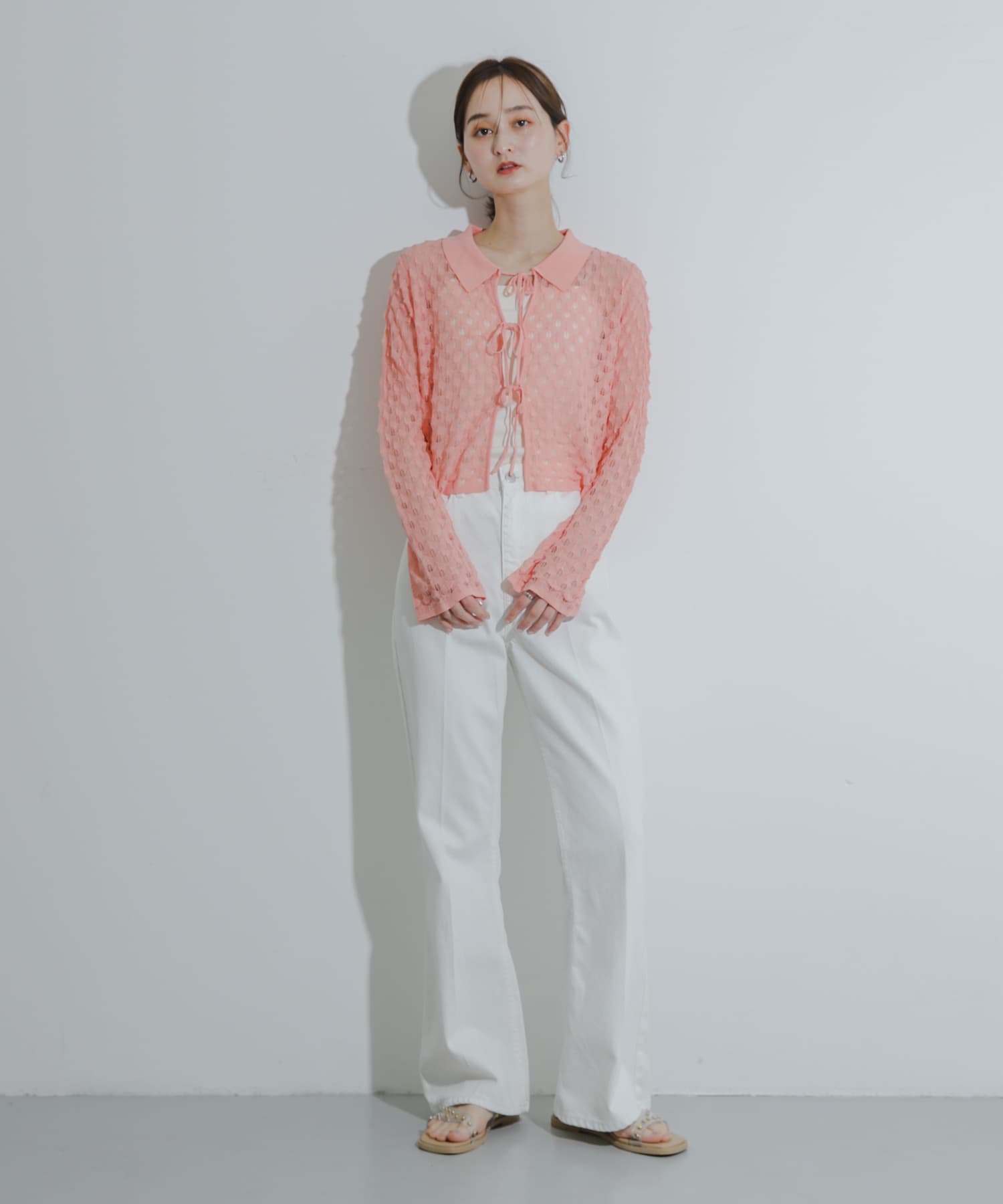 身長：169cm サイズ：one