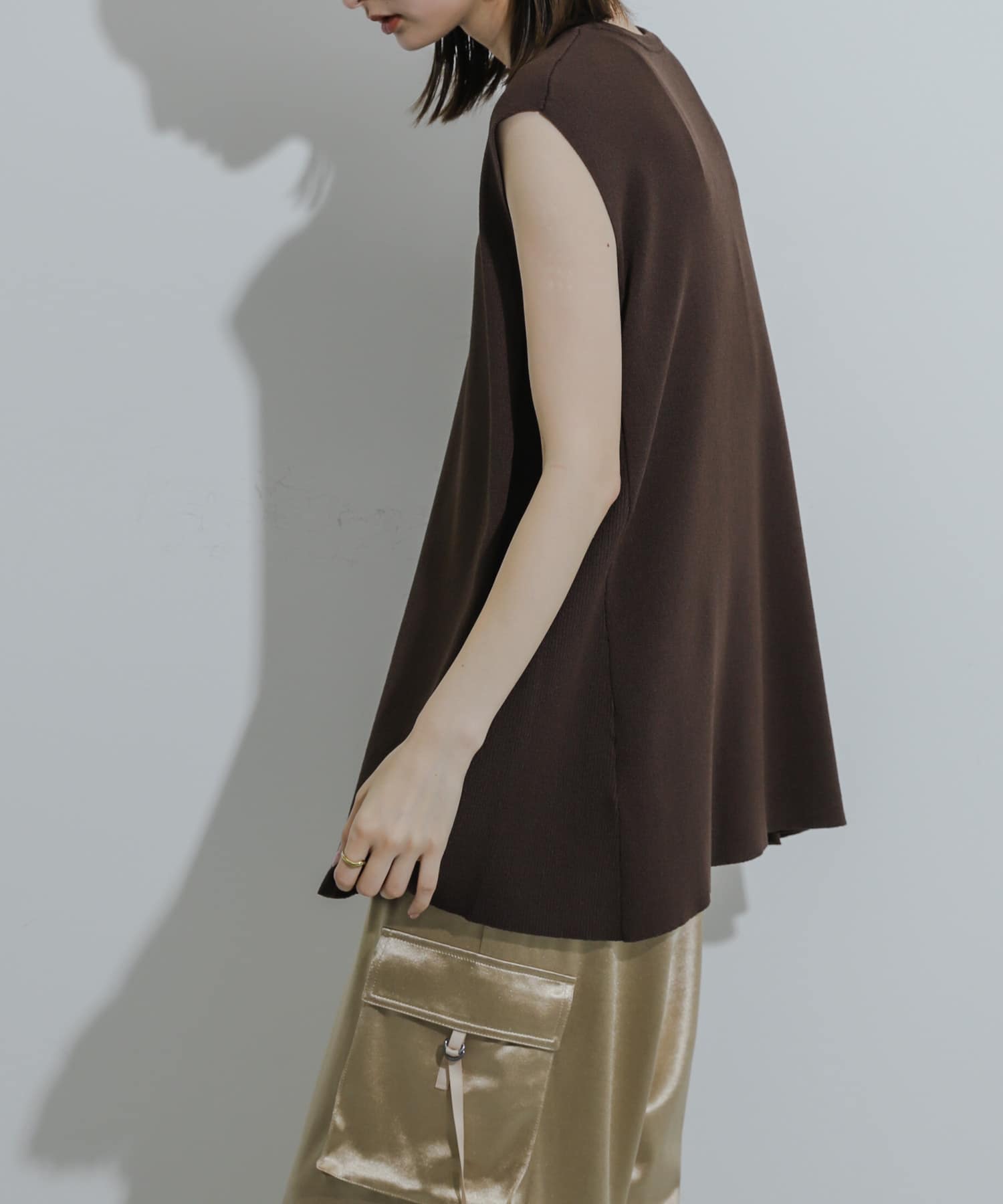 身長：169cm サイズ：one