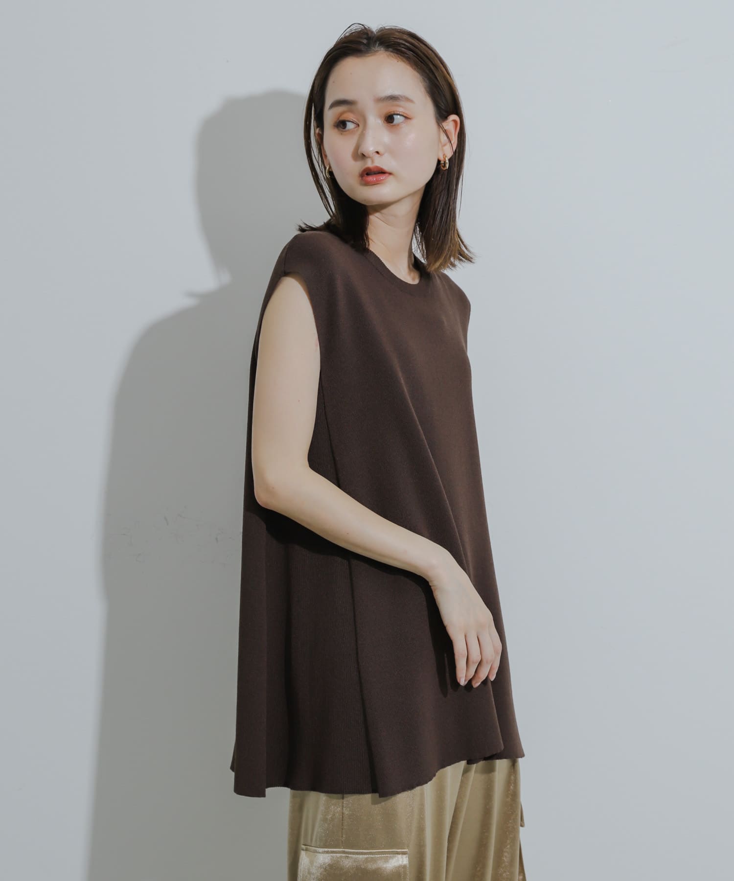 身長：169cm サイズ：one