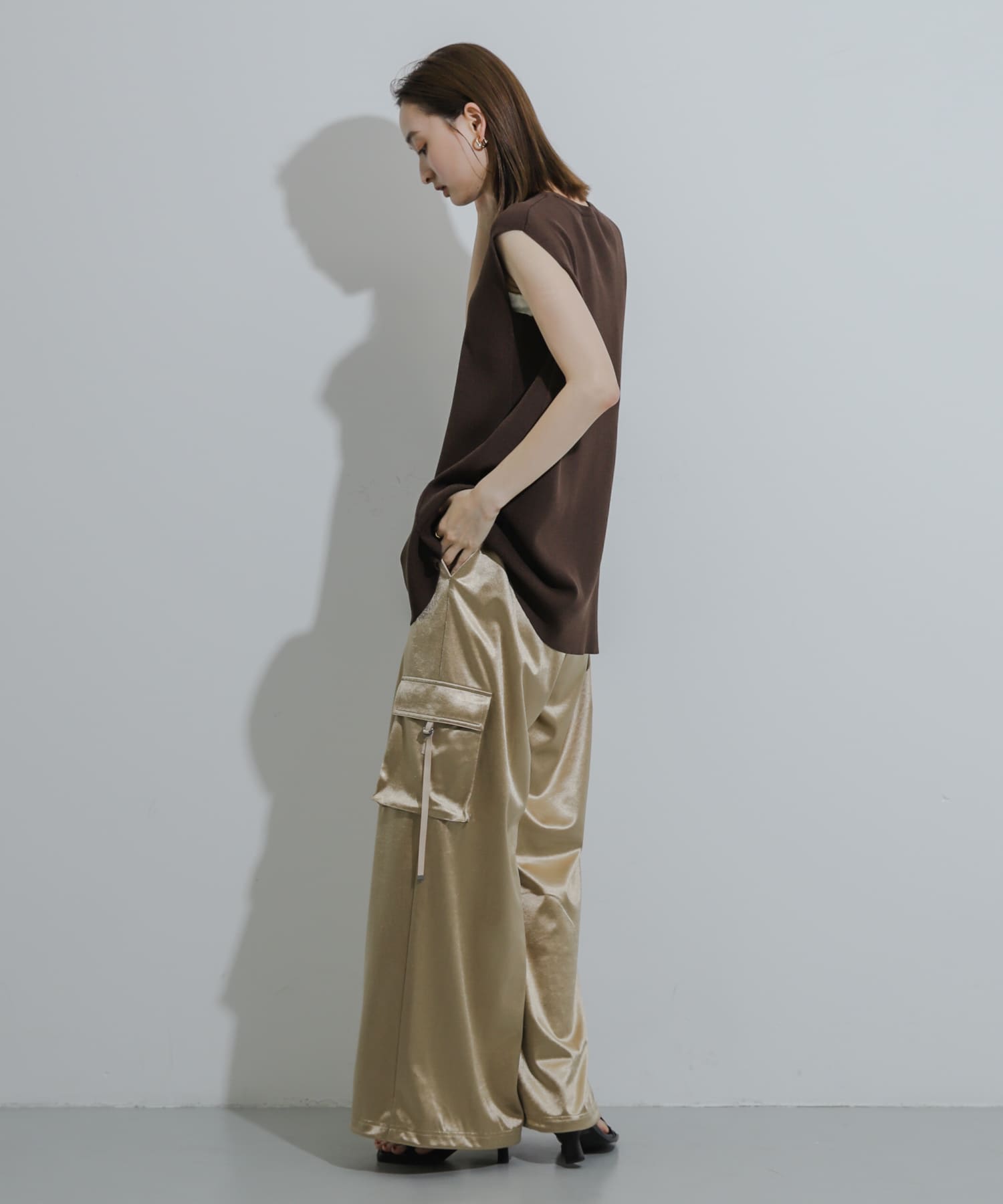 身長：169cm サイズ：one