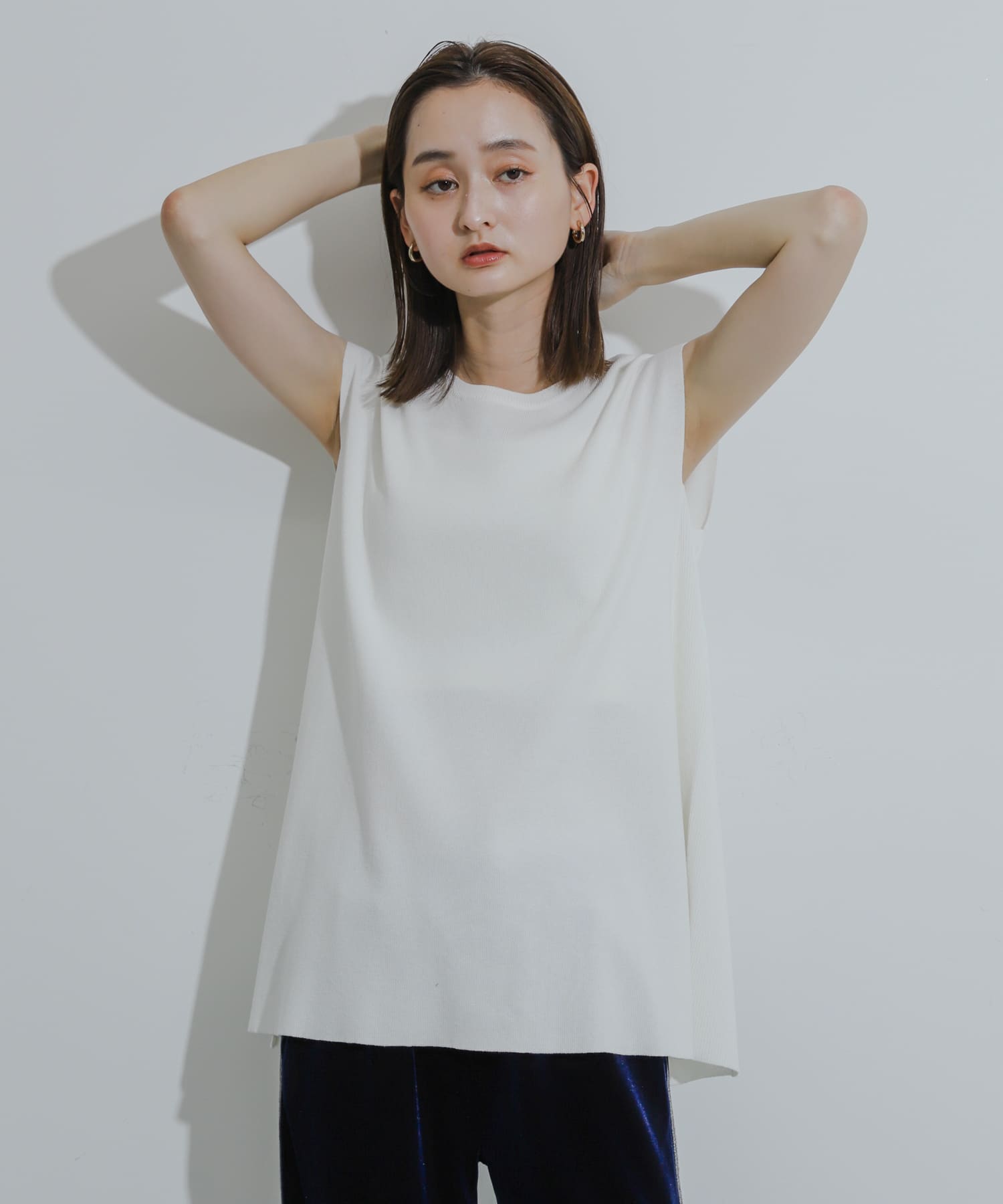 身長：169cm サイズ：one