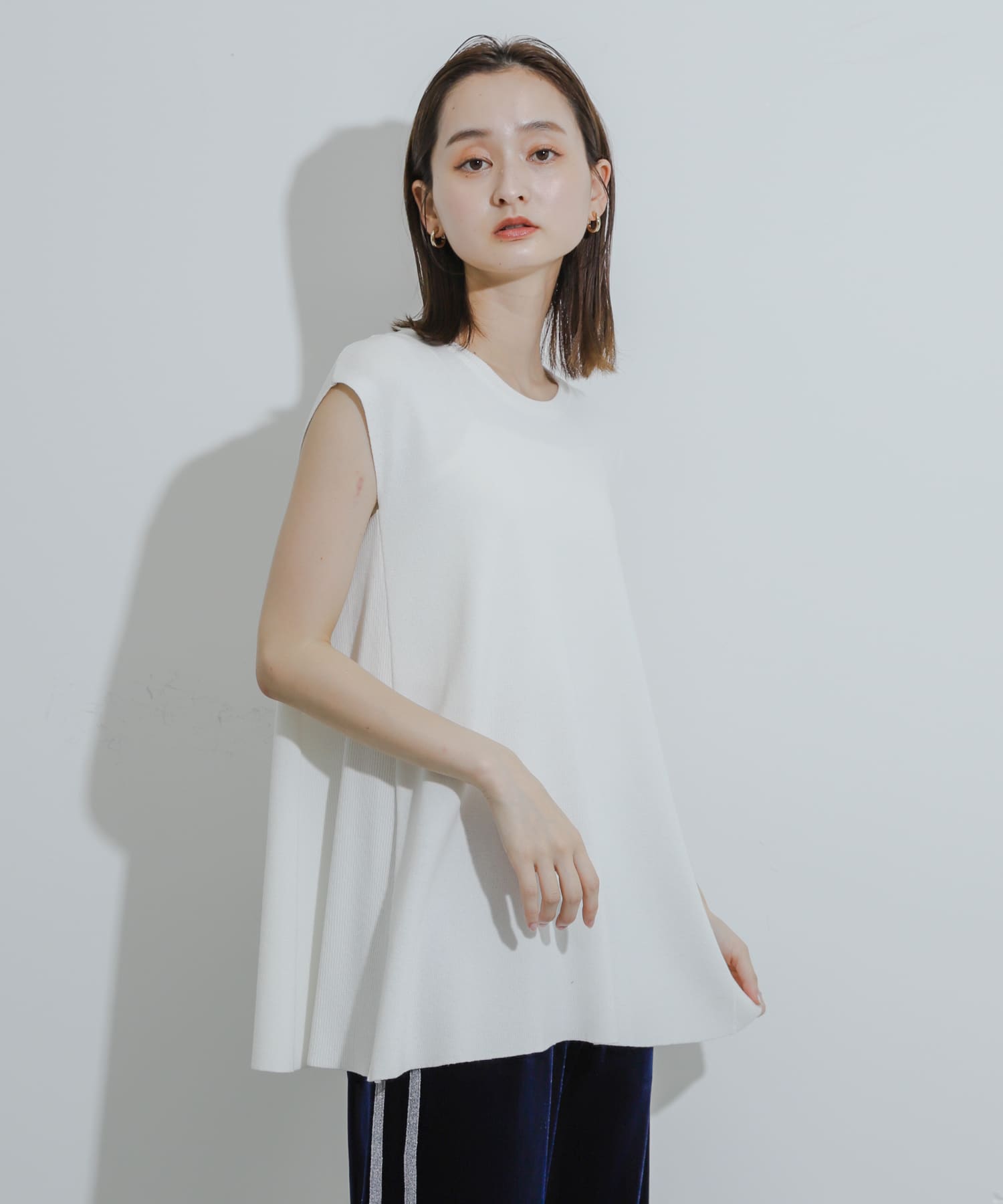 身長：169cm サイズ：one