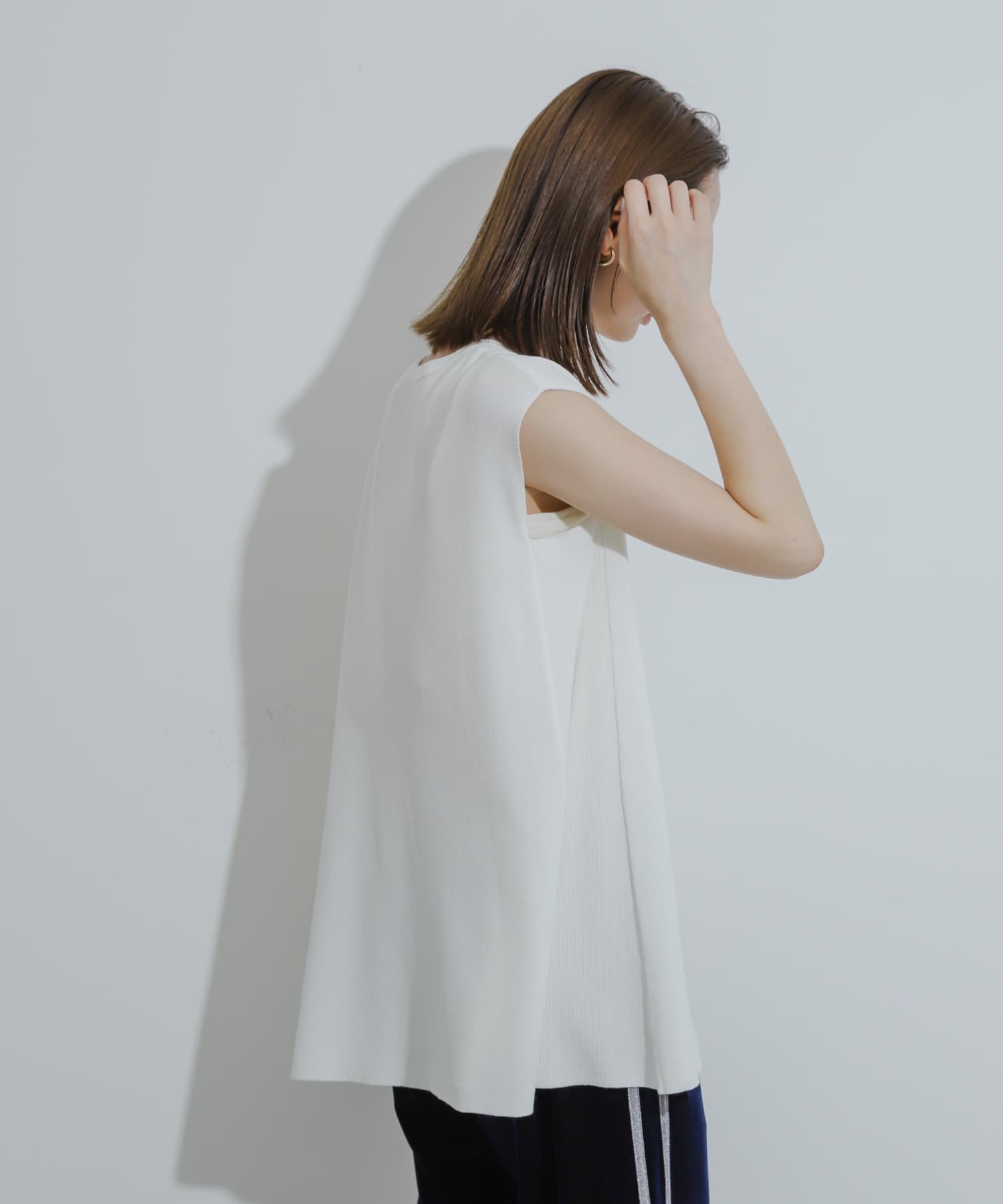 身長：169cm サイズ：one