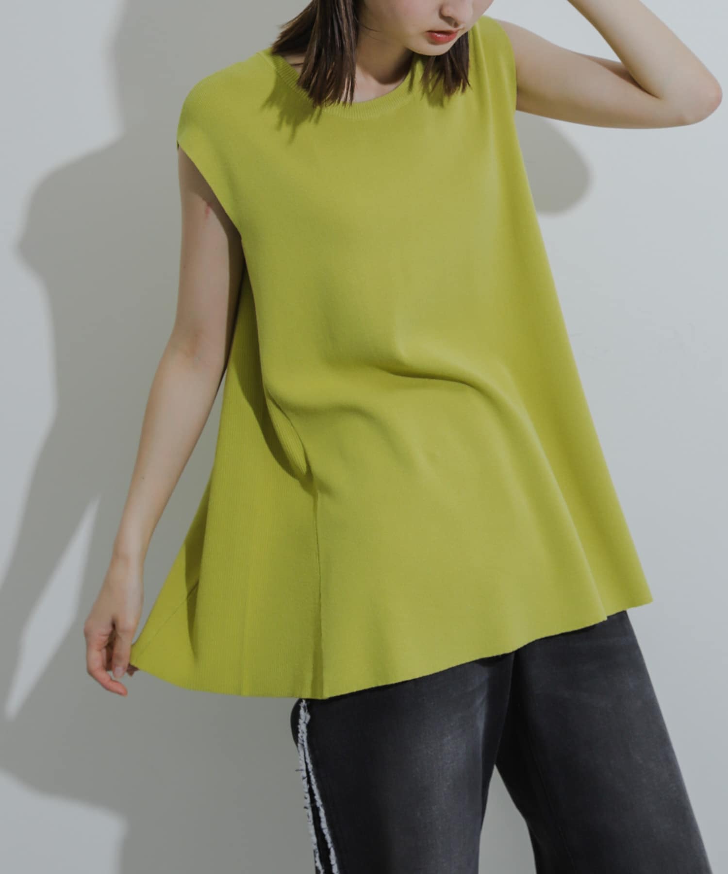 身長：169cm サイズ：one