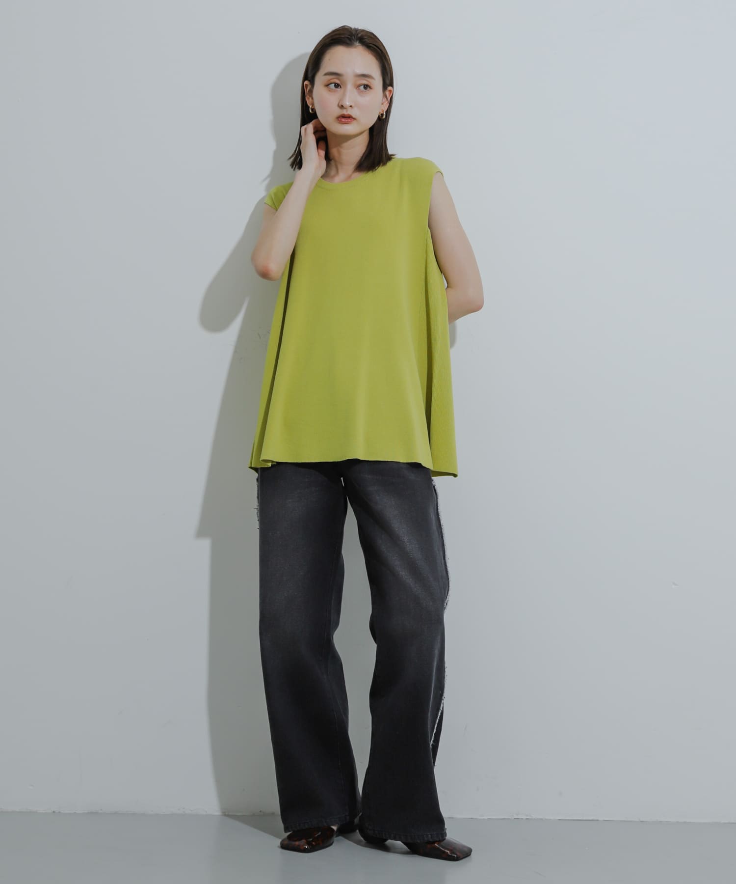 身長：169cm サイズ：one