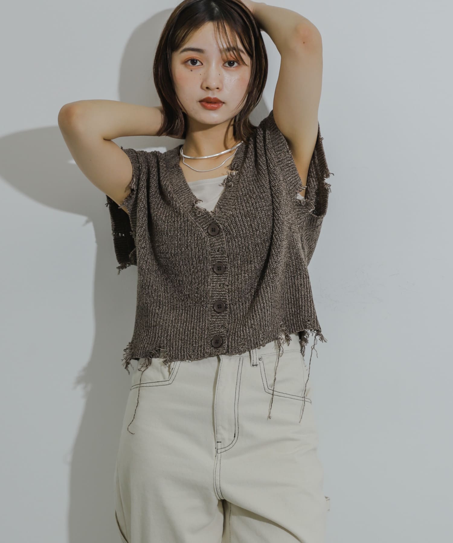 身長：158cm サイズ：FREE