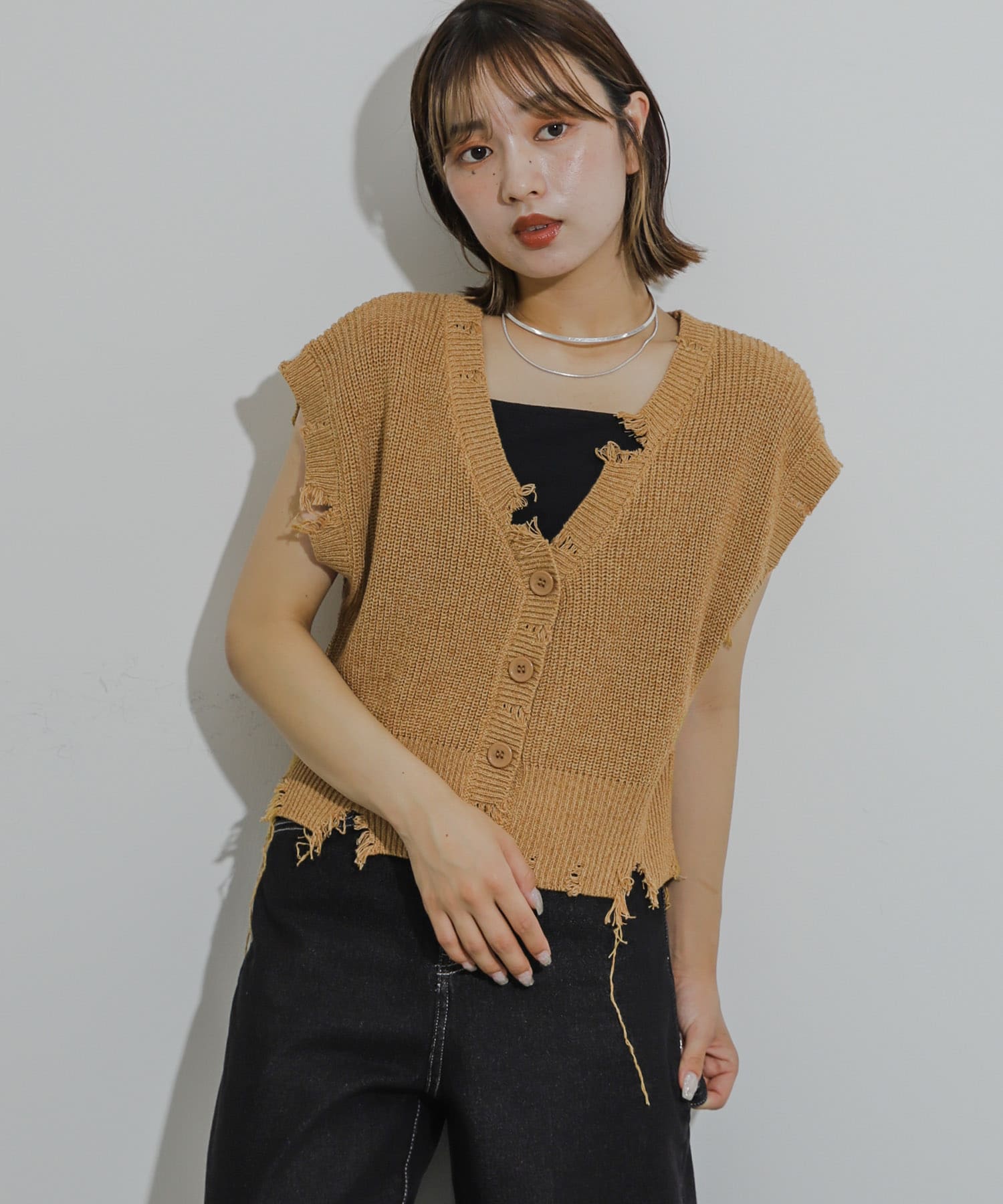 身長：158cm サイズ：FREE