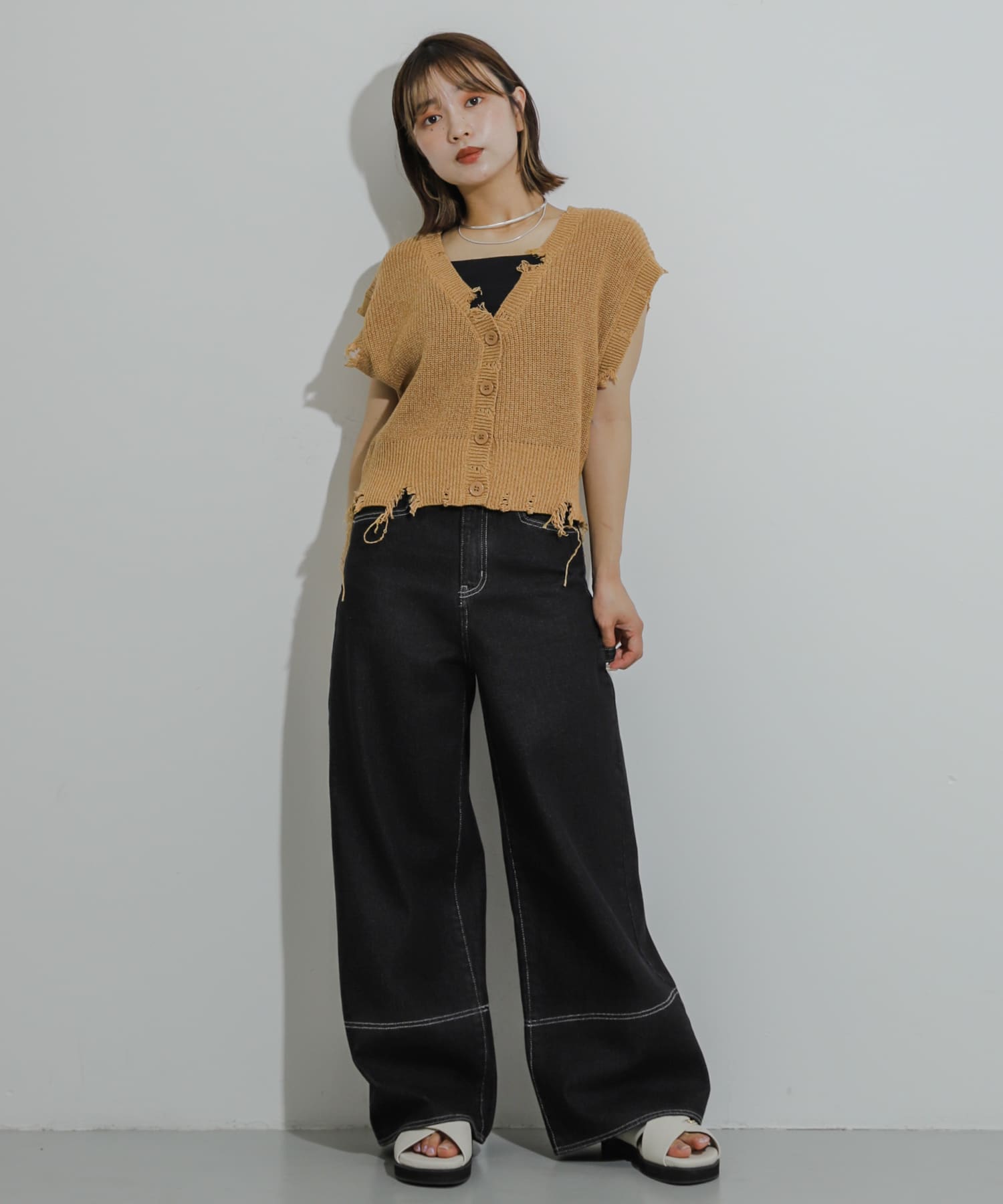 身長：158cm サイズ：FREE