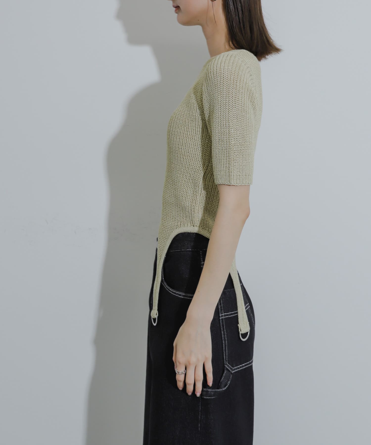 身長：169cm サイズ：one