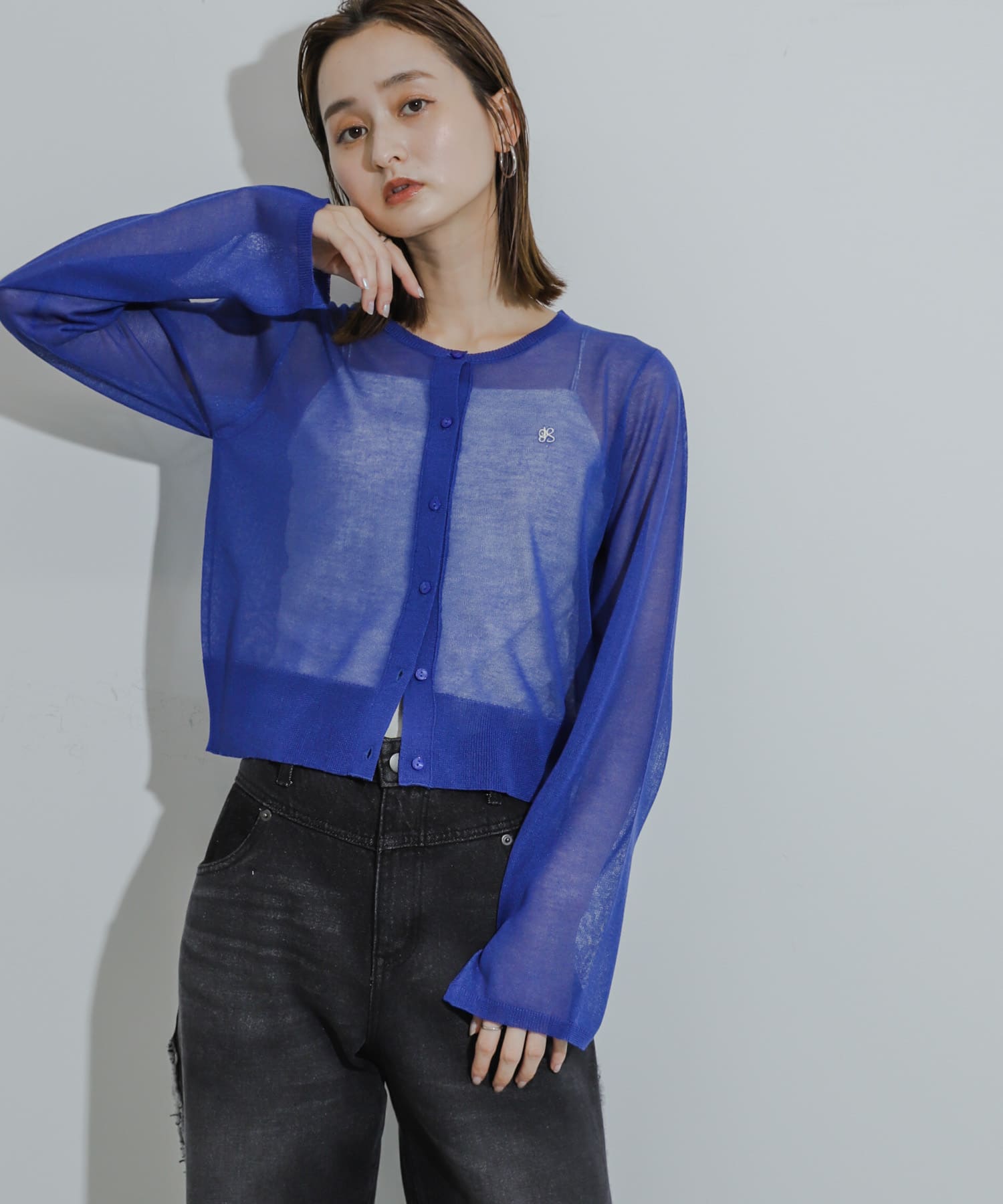 身長：169cm サイズ：one