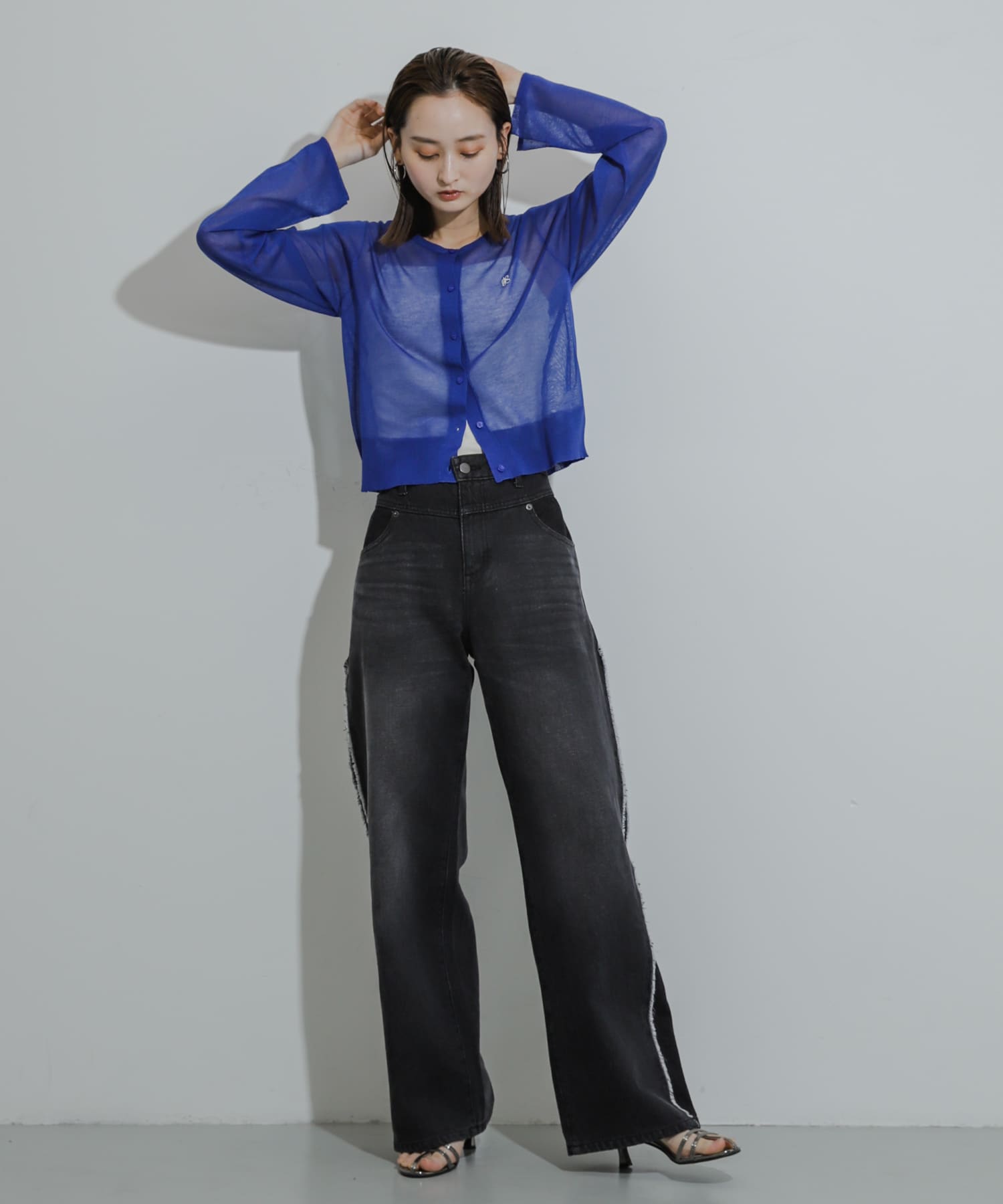 身長：169cm サイズ：one