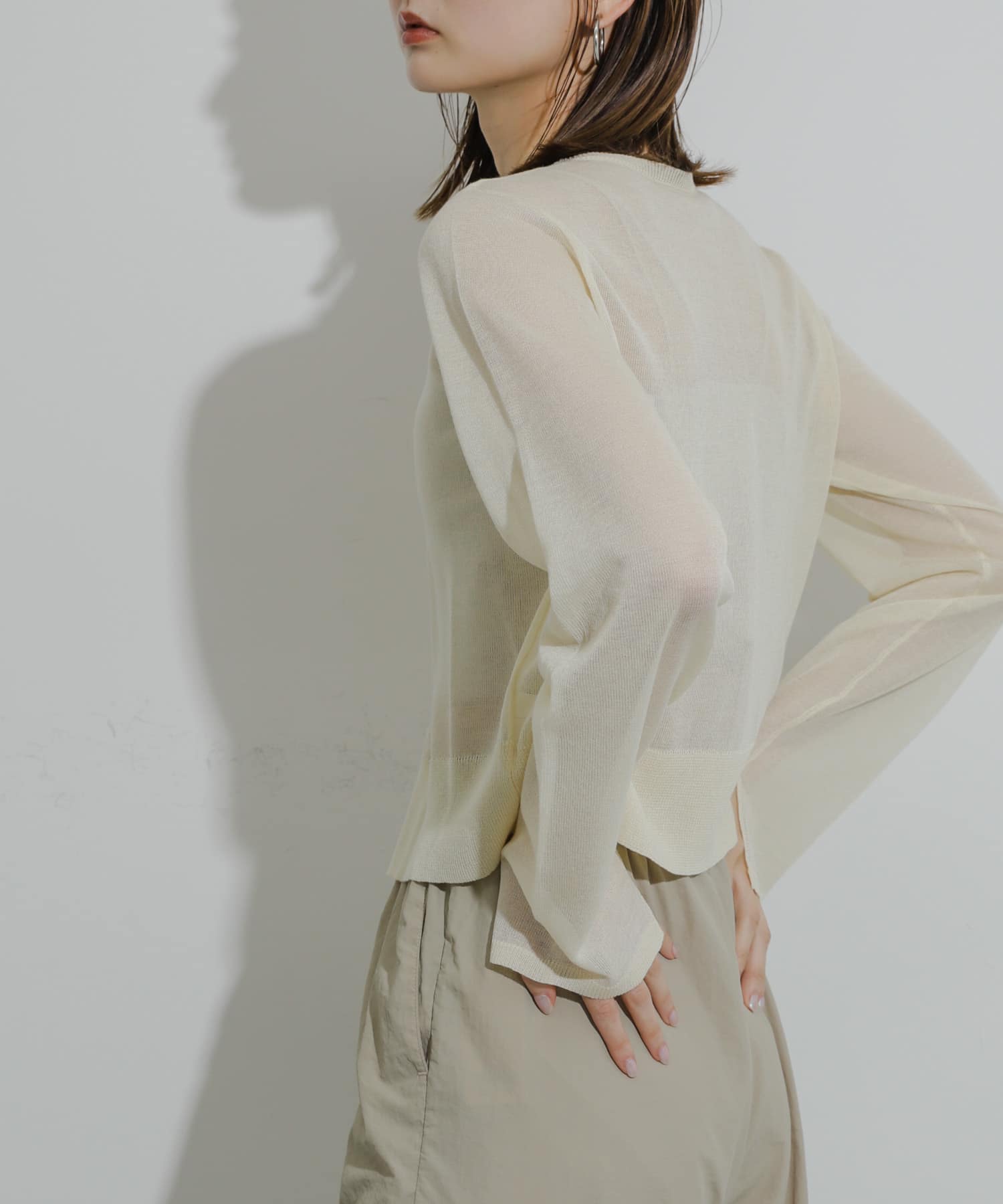 身長：169cm サイズ：one