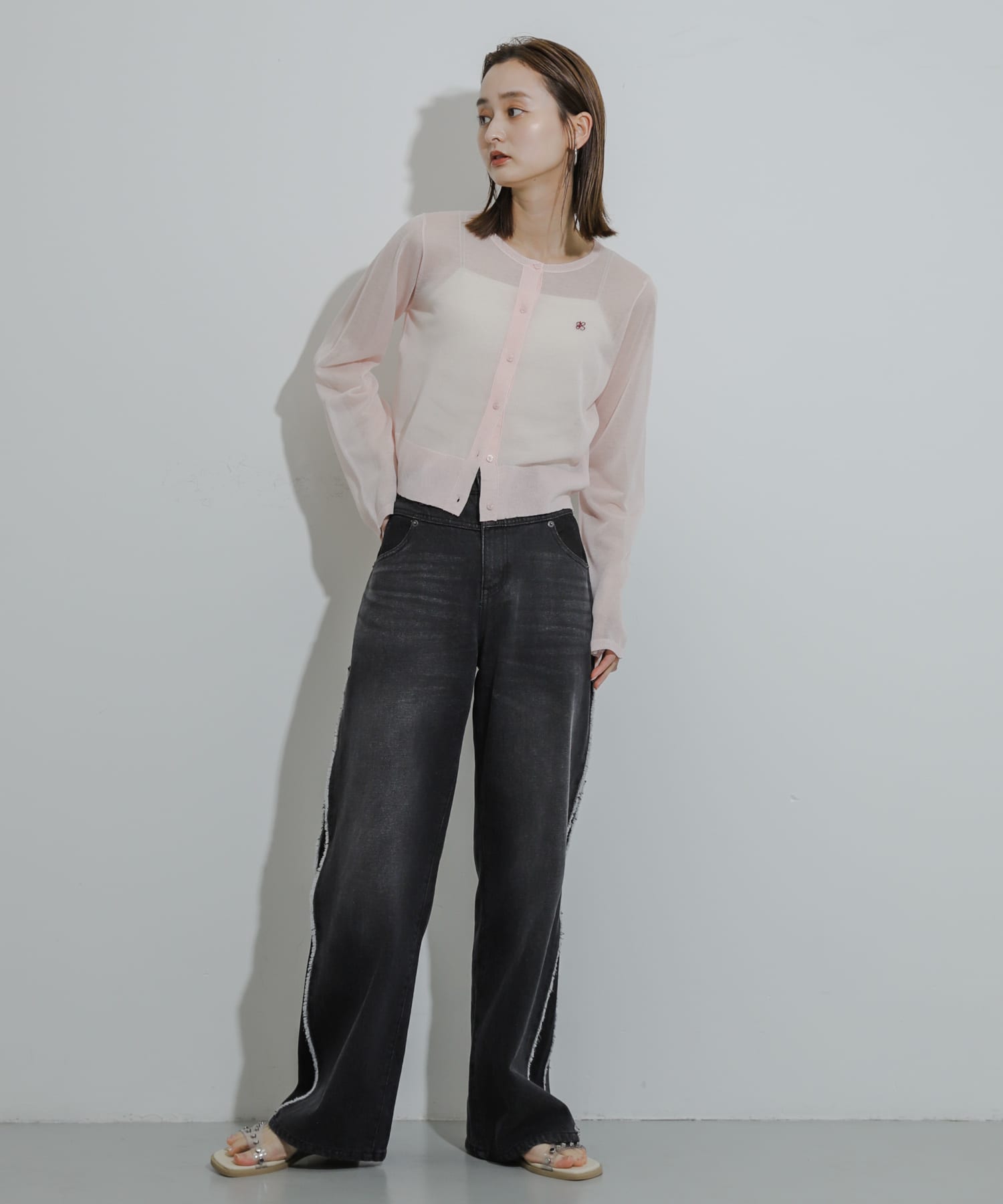 身長：169cm サイズ：one