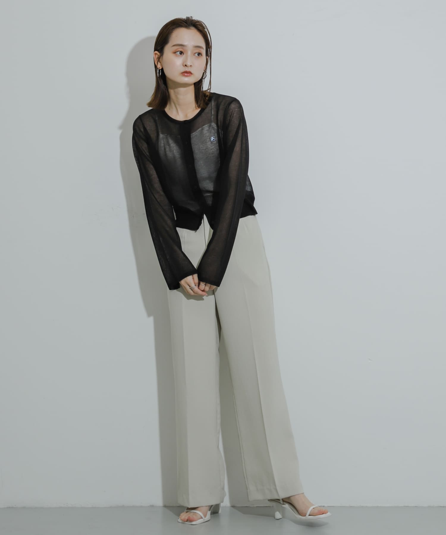 身長：169cm サイズ：one